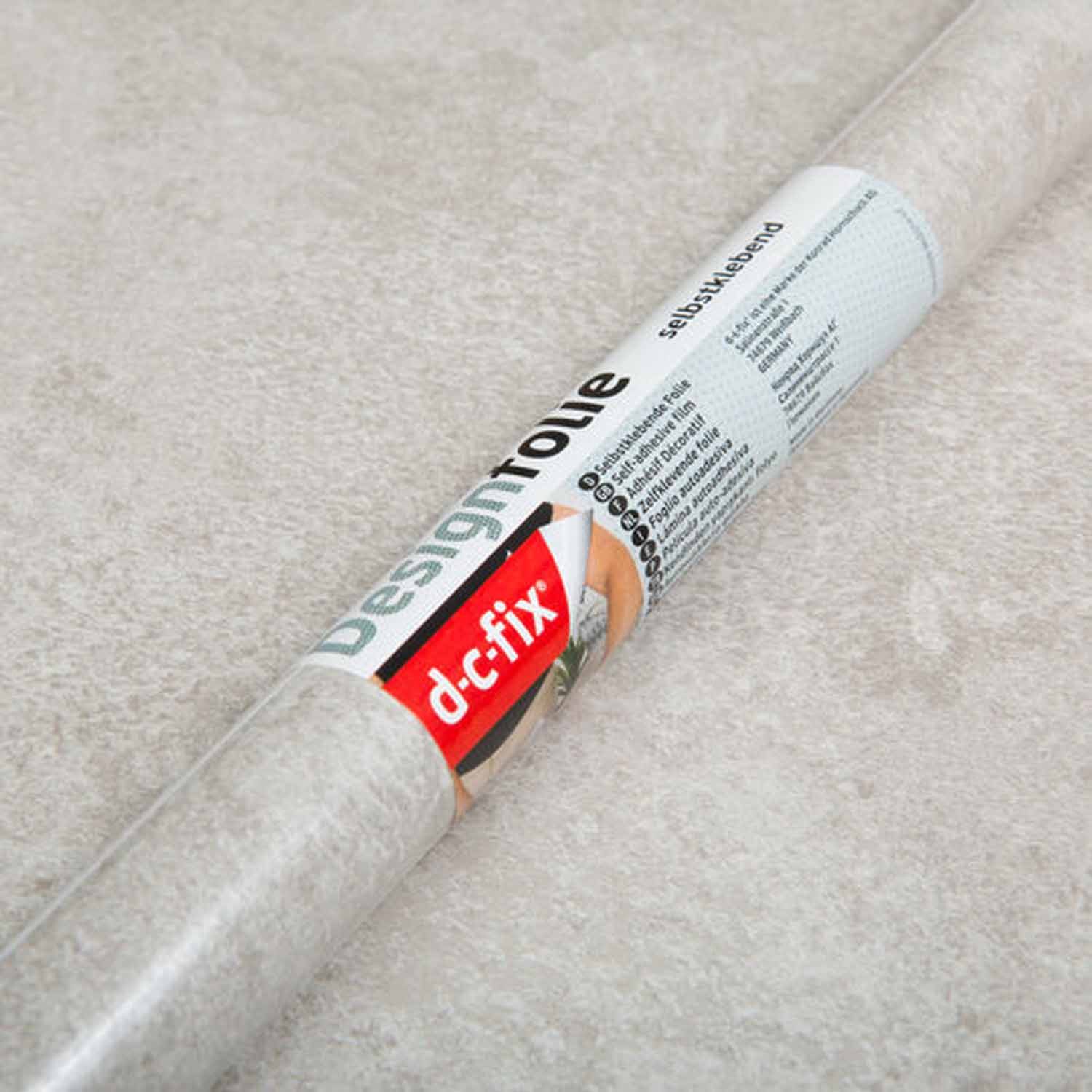 d-c-fix Möbelfolie Klebefolie Betonoptik selbstklebende Folie Möbel Küche Deko, Designfolie - Feucht abwischbar & rückstandslos entfernbar – Bild 5 von 5