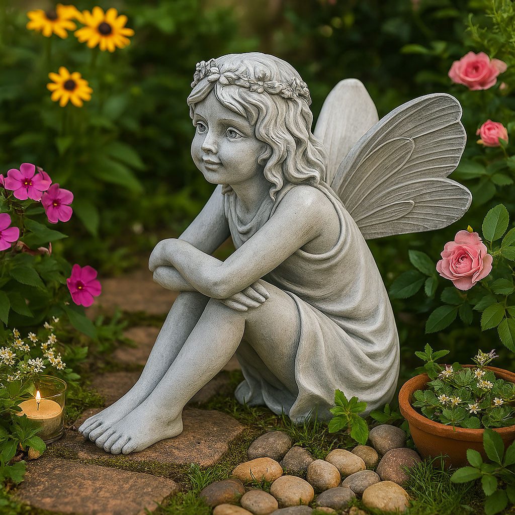 BOLTZE Gartenfigur Boltze Dekofigur Gartenengel Stilvolle günstig online kaufen