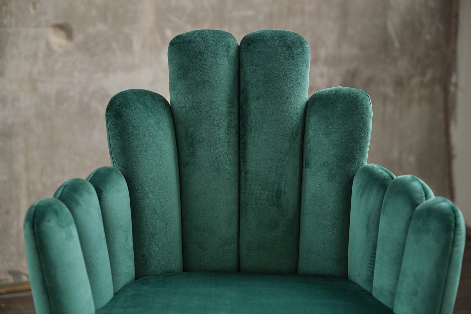 KAWOLA Esszimmerstuhl Velvet Stuhl Farben grün FREJA, verschiedene