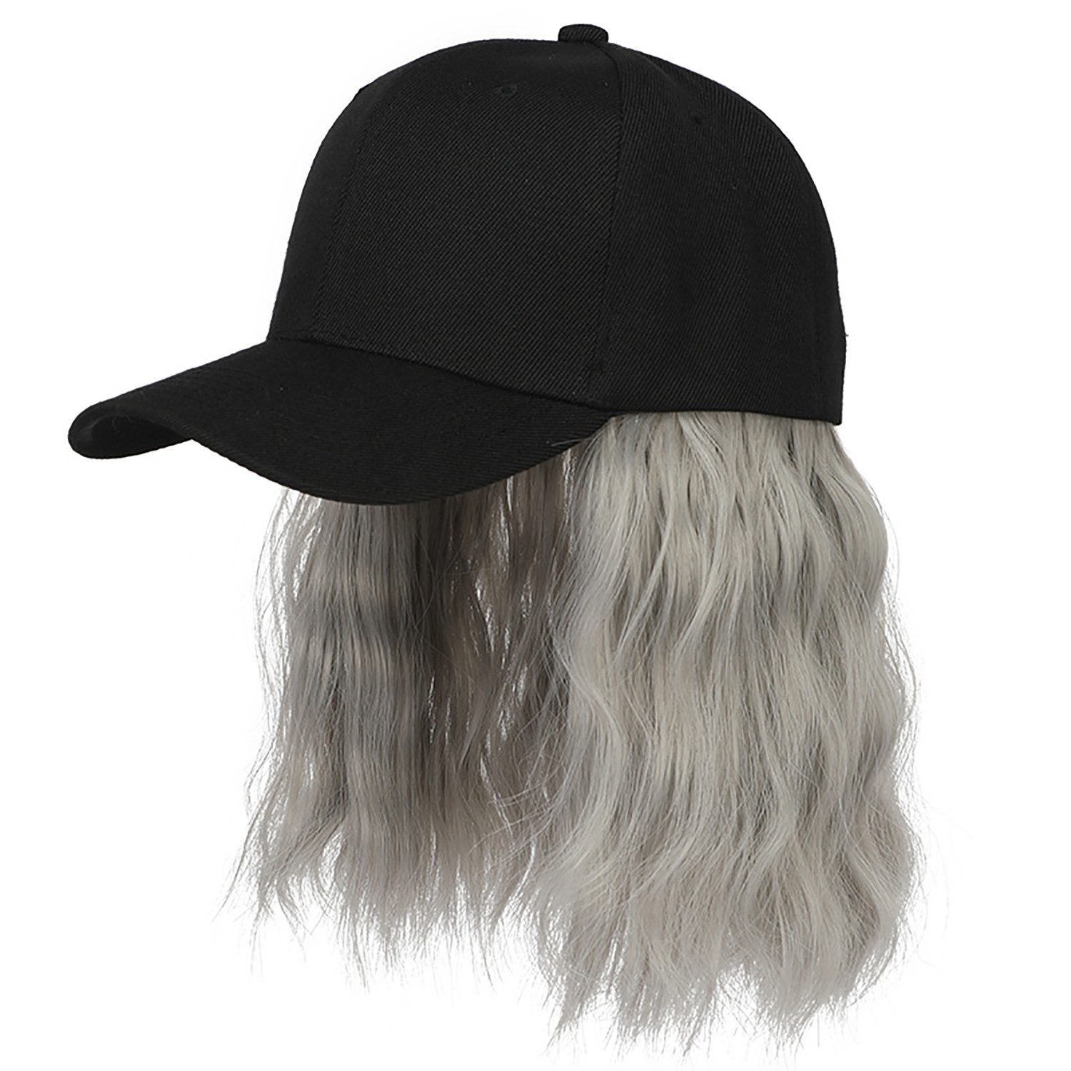 Refttenw Baseball Cap Verstellbare Baseballkappen-Perücke, Modische günstig online kaufen