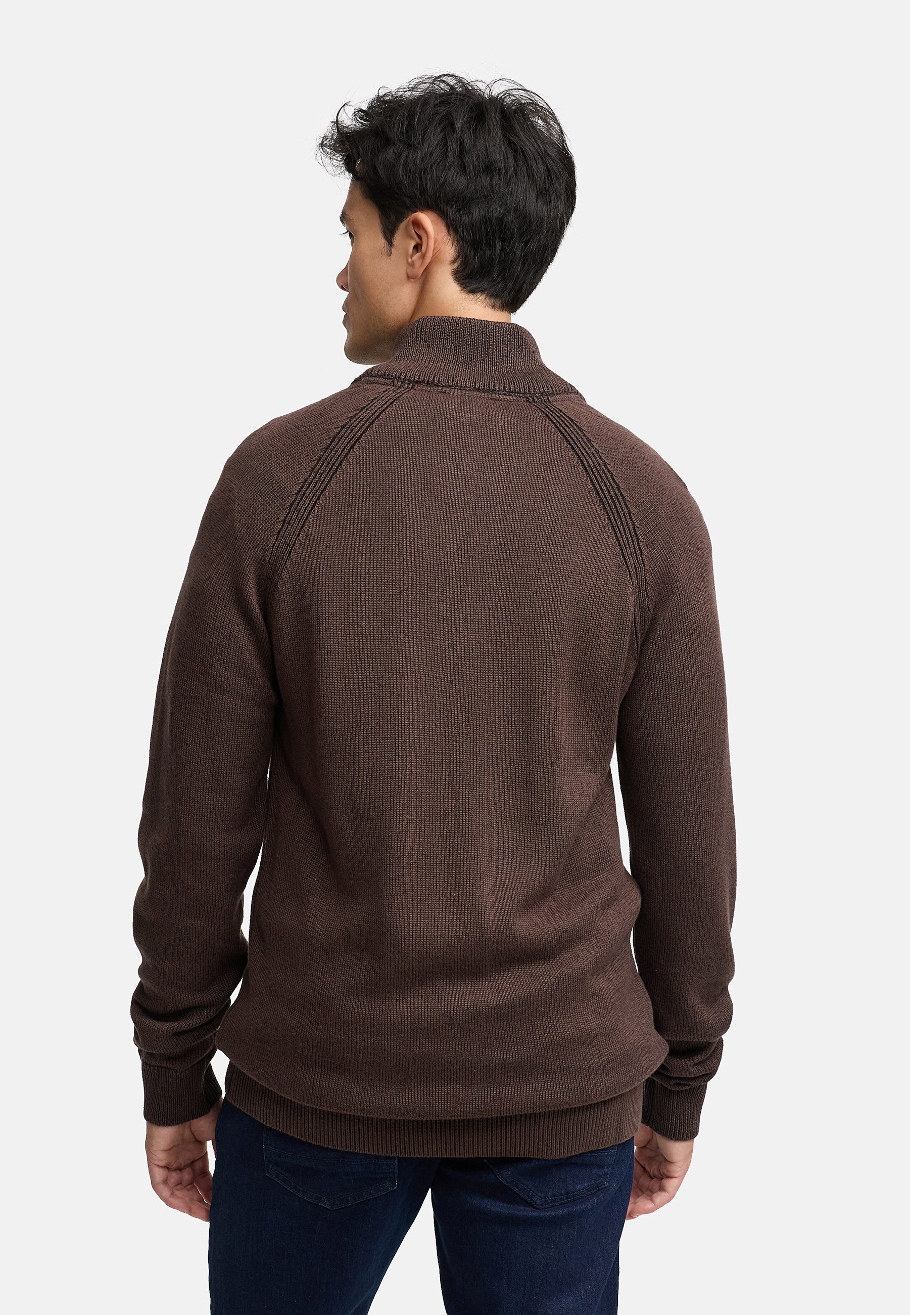 Indicode Cardigan Herren INMassum cardigan Herrenstrickjacke