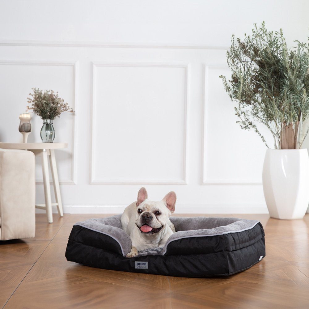 HOME DELUXE Tierbett Orthopädisches Hundebett SCOOBY, 100% Polyester, verschiedene Größen, gelenkschonend, Hundekissen, Hundesofa – Bild 3 von 5