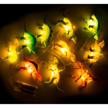 ReWu LED-Lichterkette LED Lichterkette Dinosaurier 170 cm