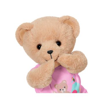 Zapf Creation® Kuscheltier BABY born Bär, mit pinkem Strampler, Teddy mit beweglichen Armen und Beinen
