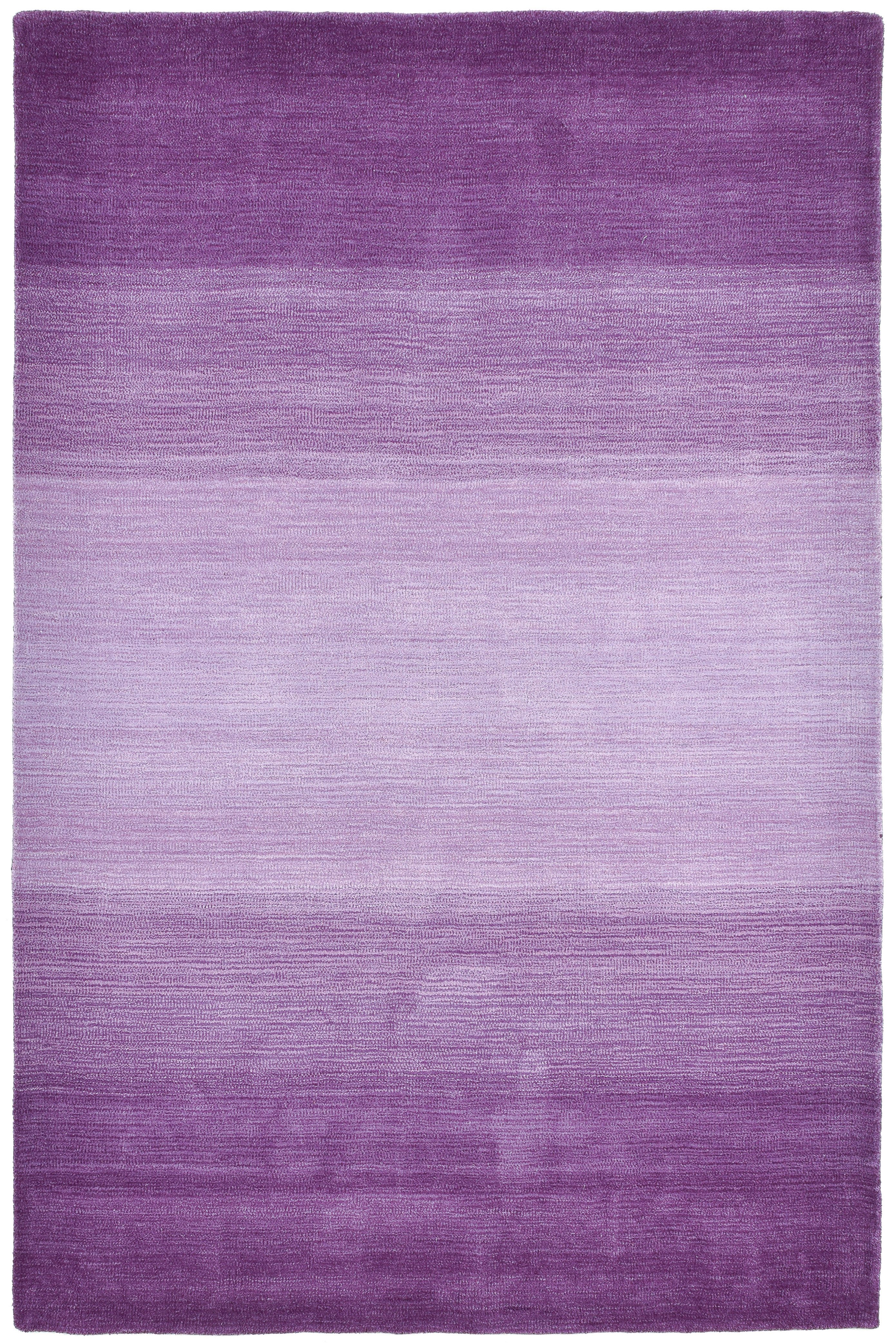 THEKO Wollteppich Wool Comfort, rechteckig, Höhe: 15 mm, Handweb Teppich, reine Wolle, handgewebt, brilliante Farben, Scandi
