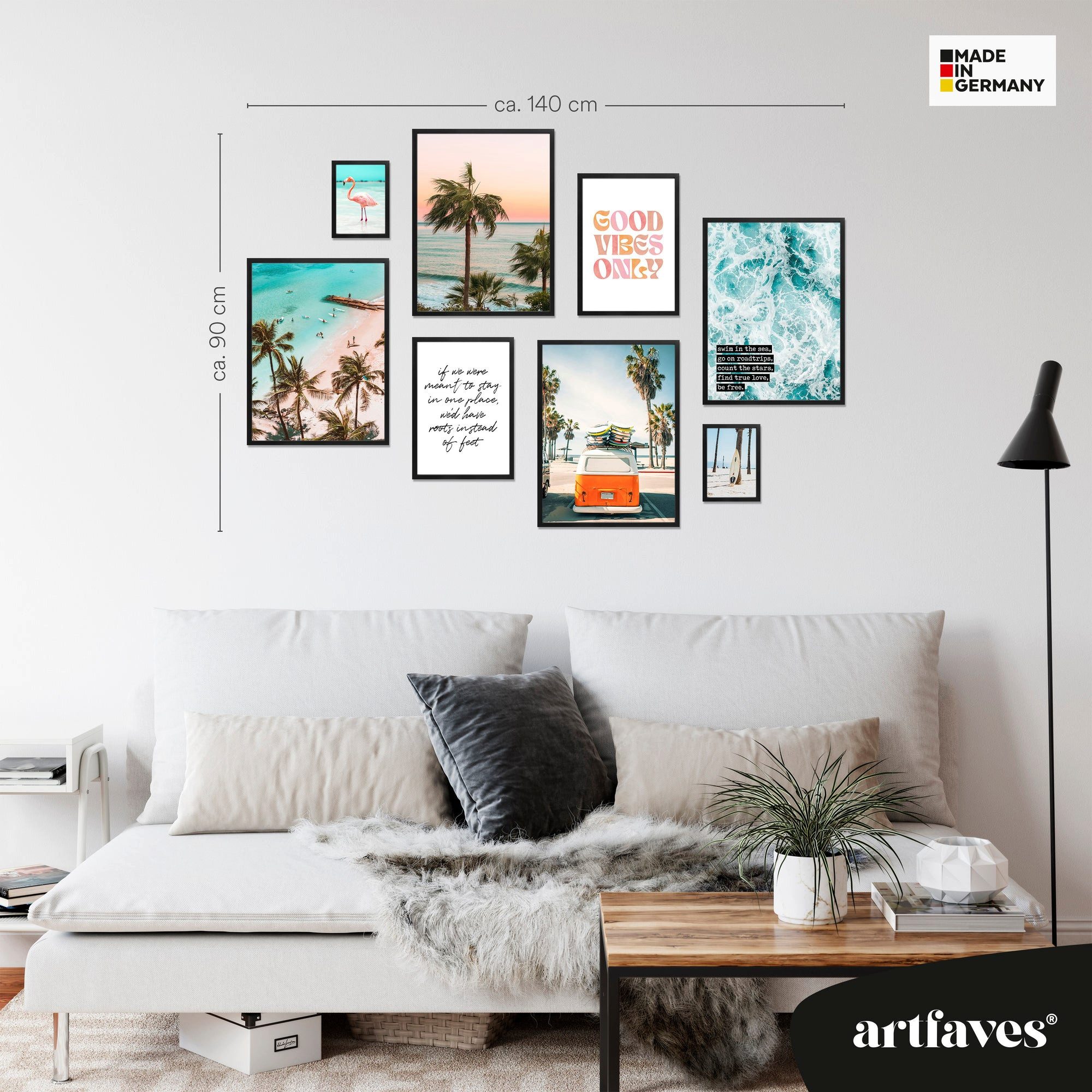 ARTFAVES Bilder-Collage Poster Set - SUMMER günstig online kaufen