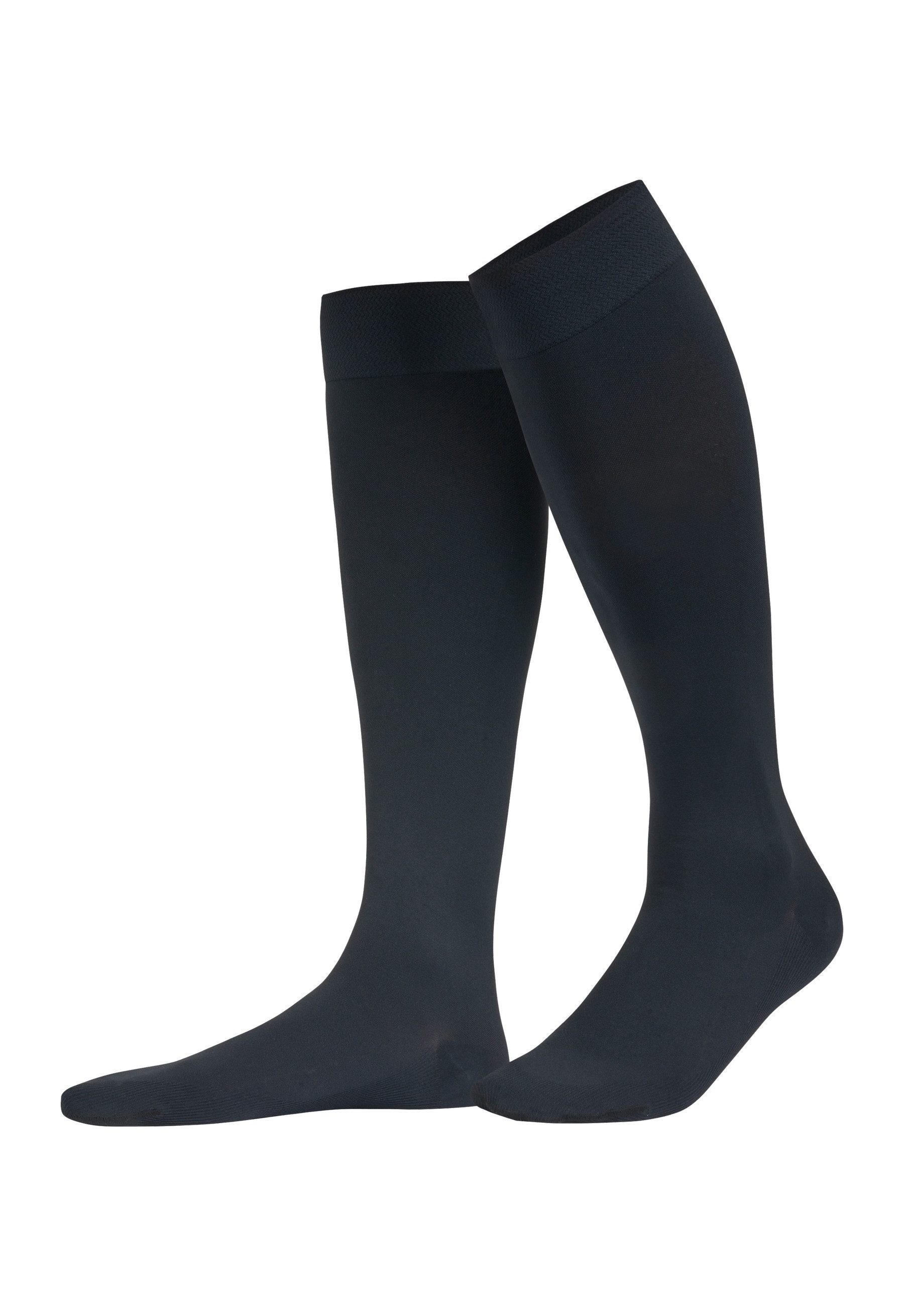 ITEM m6 Kniestrümpfe KNEE-HIGH OPAQUE CONSCIOUS Hightech-Kompression, breiter Bund, hautfreundlich, Garn-Mix