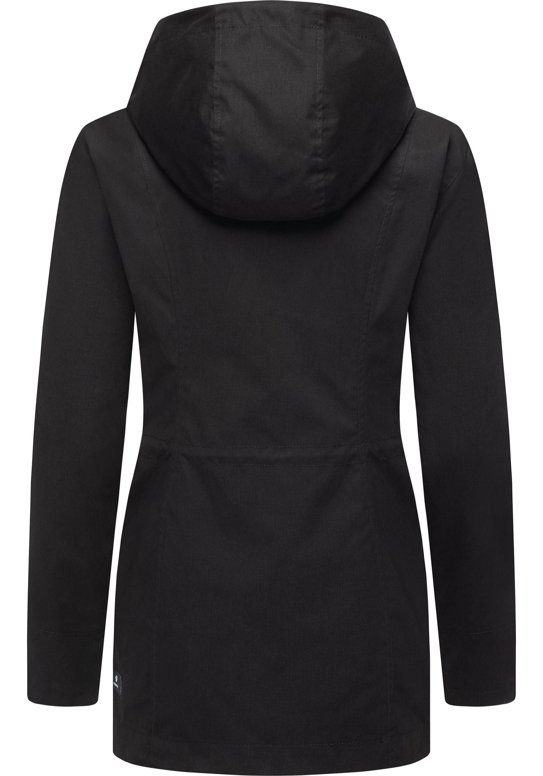Ragwear Outdoorjacke Monadetta A Leichte Kapuzenjacke für die Übergangszeit