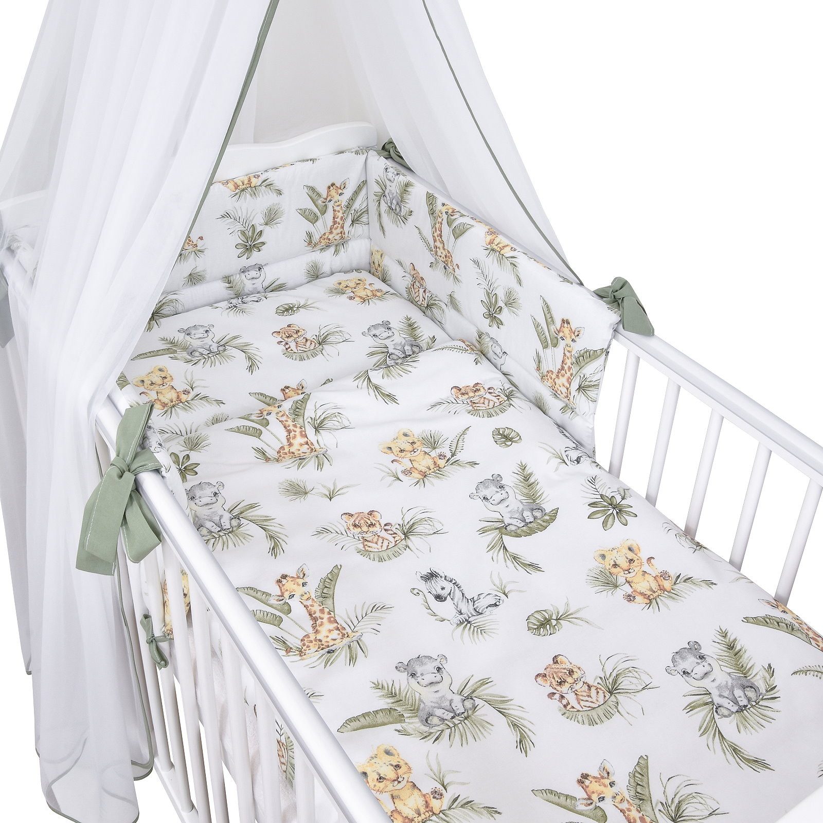 Baby-Delux Babybettwäsche Baby Bettwäsche Set, Baumwolle, 4 teilig, Bettset günstig online kaufen