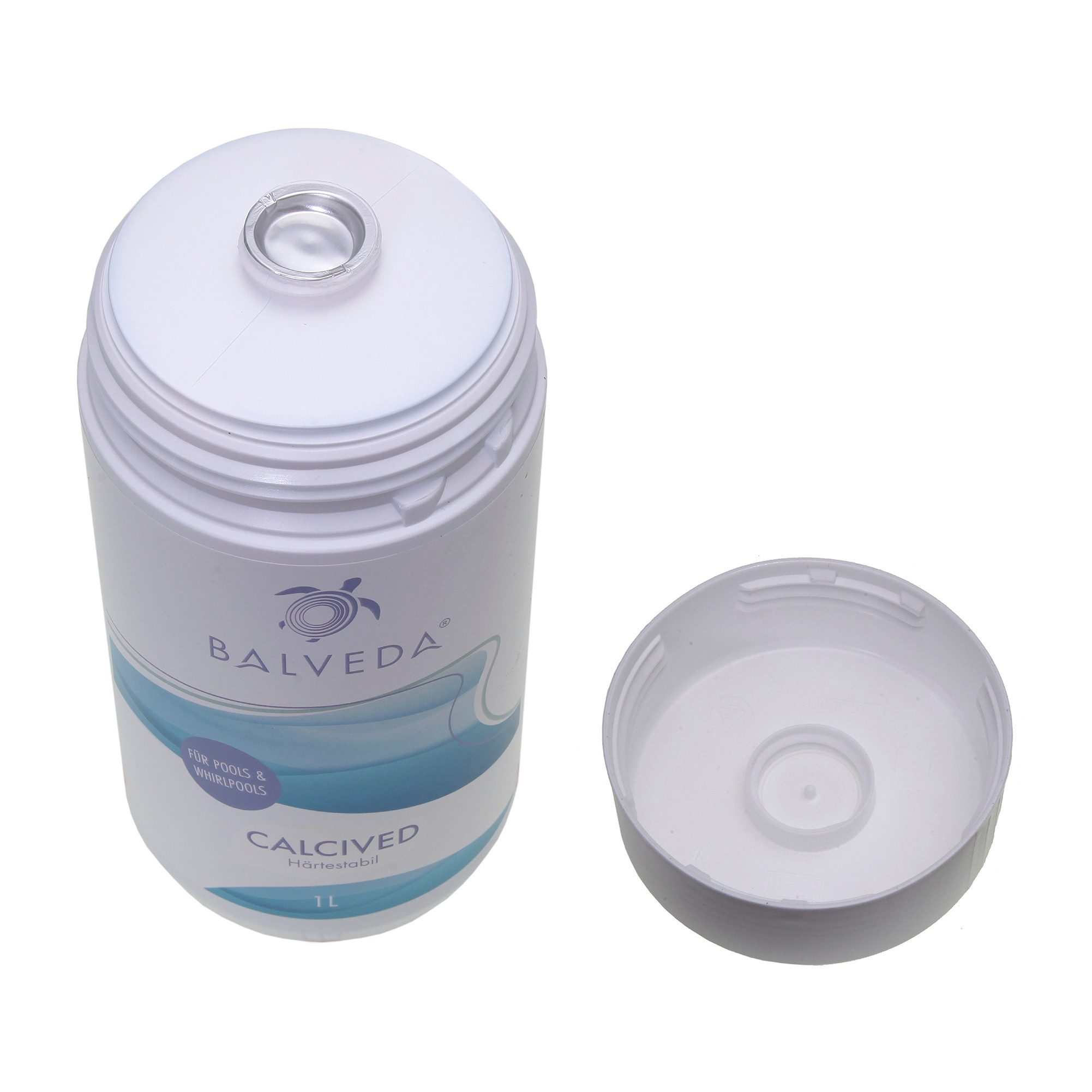 BALVEDA Poolbürste BALVEDA CALCIVED Härtestabil 1 L, (Spar-Set)