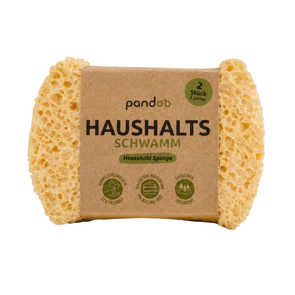 pandoo Reinigungsbürste Haushaltsschwamm, 2 Stück, (2-tlg)
