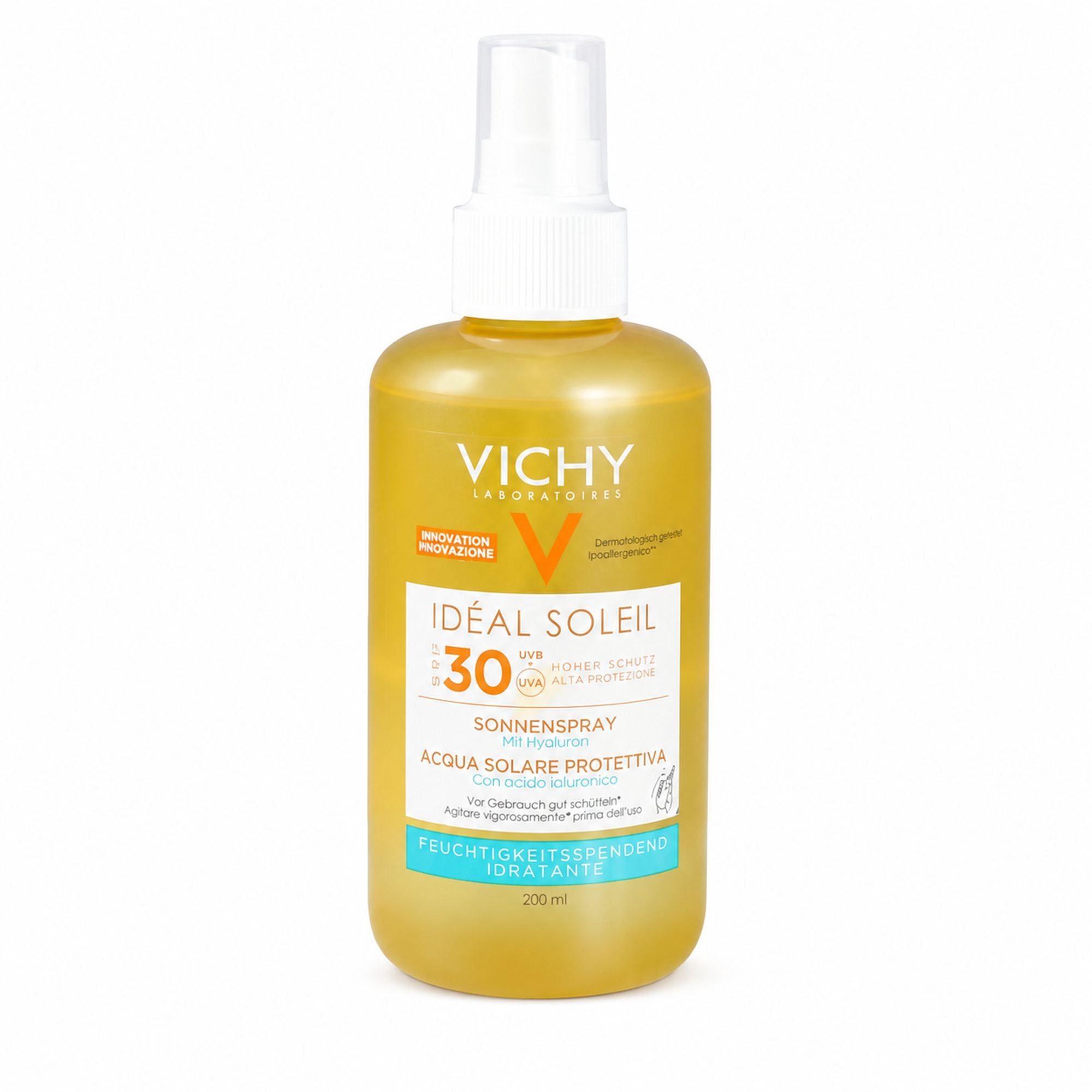 Vichy Sonnenschutzfluid VICHY IDEAL Soleil Sonnenspray+Hyaluron LSF 30 200ml PZN 13828858
