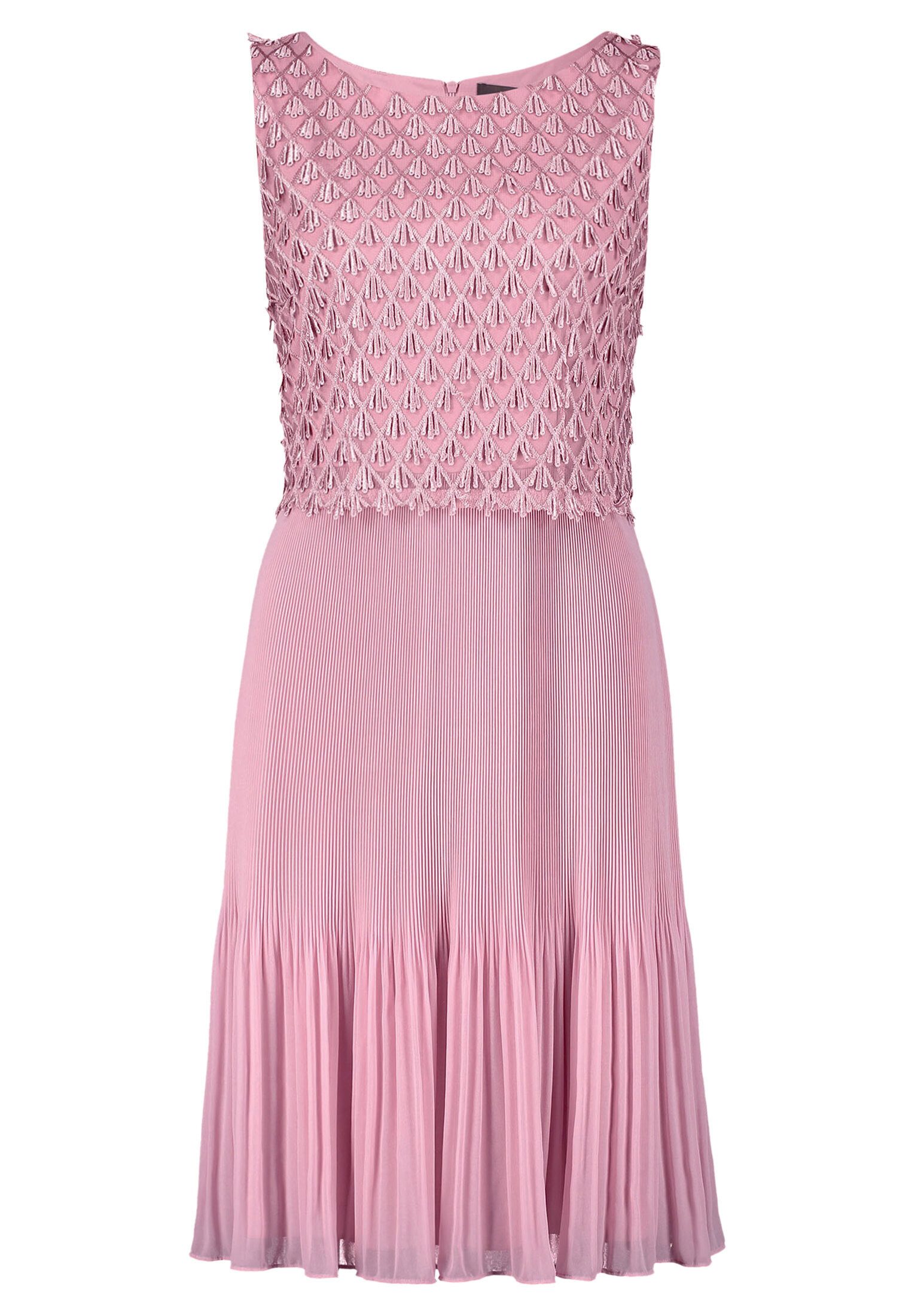 Vera Mont Cocktailkleid Damen mit Plissee Fransen