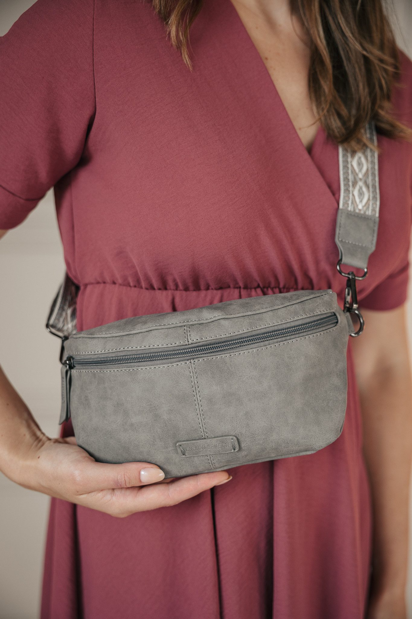 Enrico Benetti Bauchtasche Hipbag Damen Umhängetasche Gürteltasche Bodybag