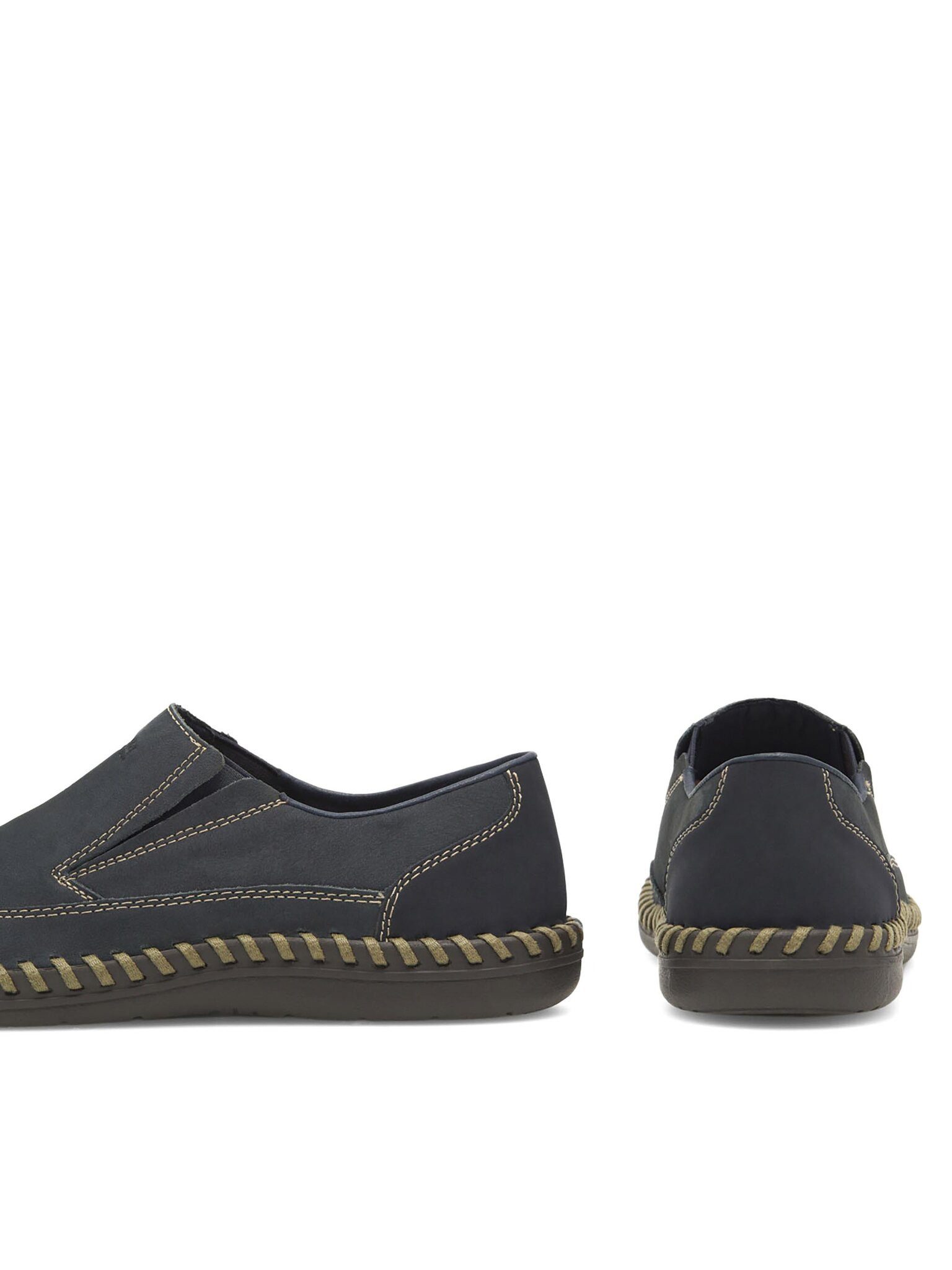 Rieker Halbschuhe B2454-14 Dunkelblau Schnürboots