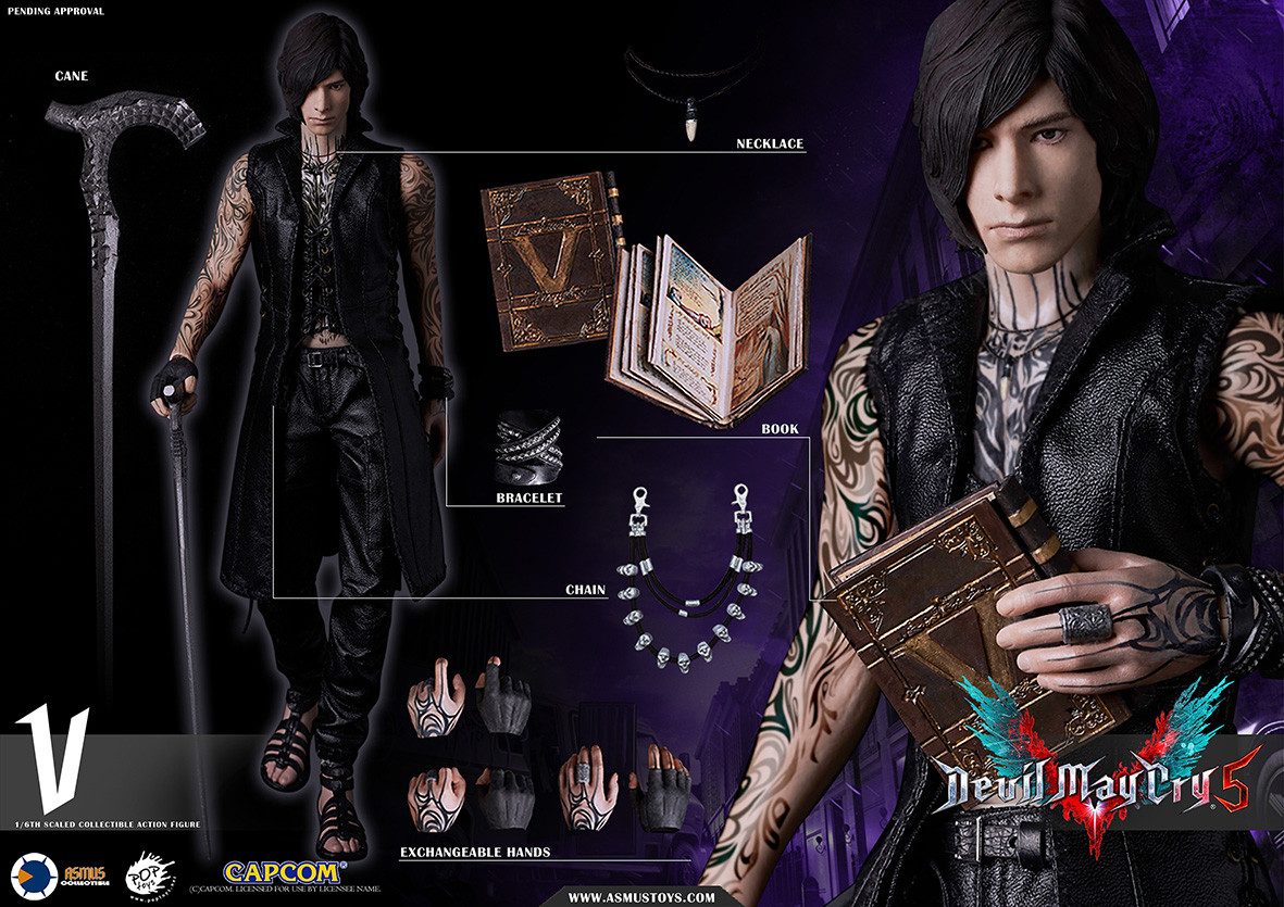Asmus Collectible Toys Actionfigur DEVIL MAY CRY V V 1/6 ACTIONFIGUR