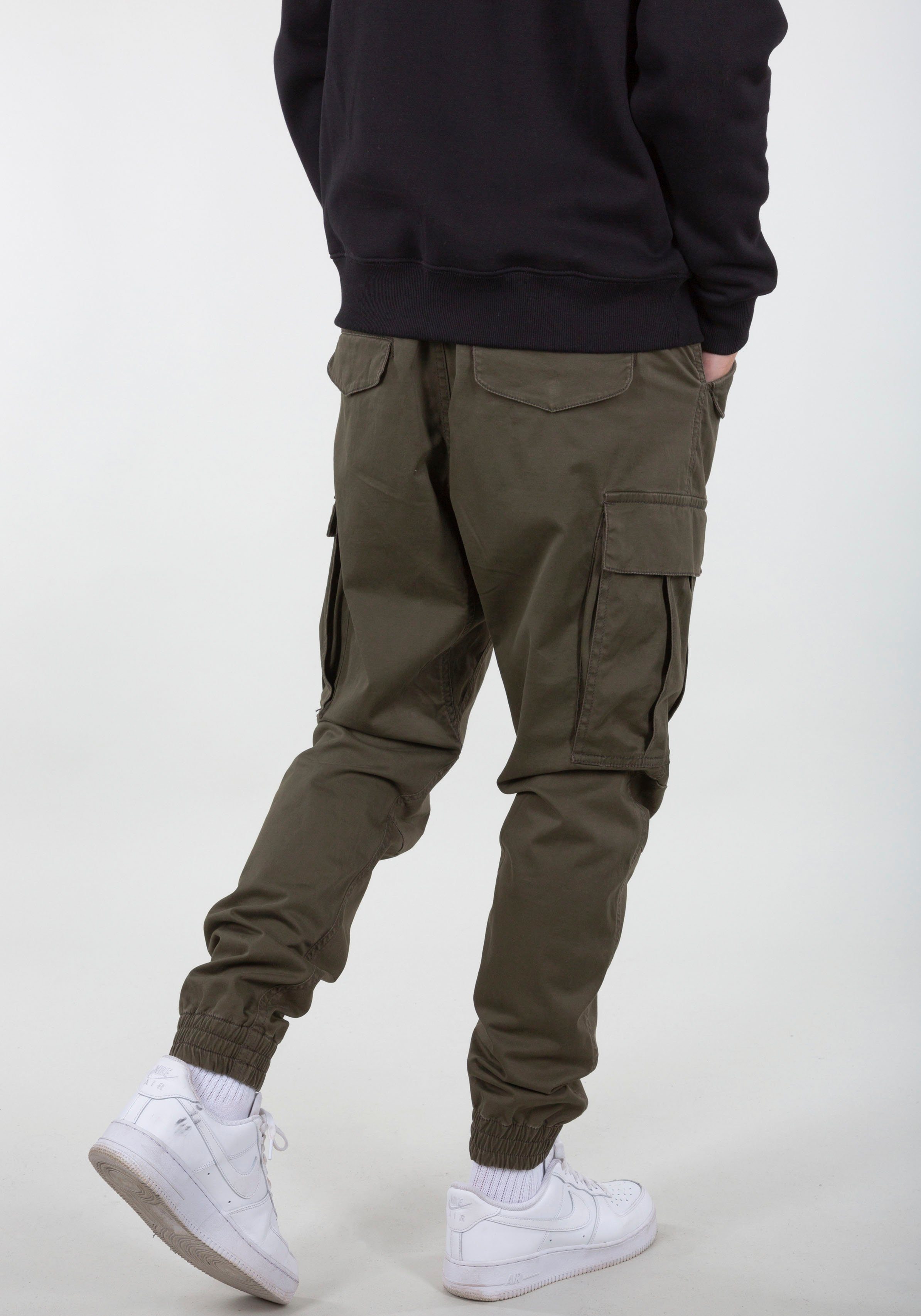 black olive Alpha Industries Airman Cargohose Pant