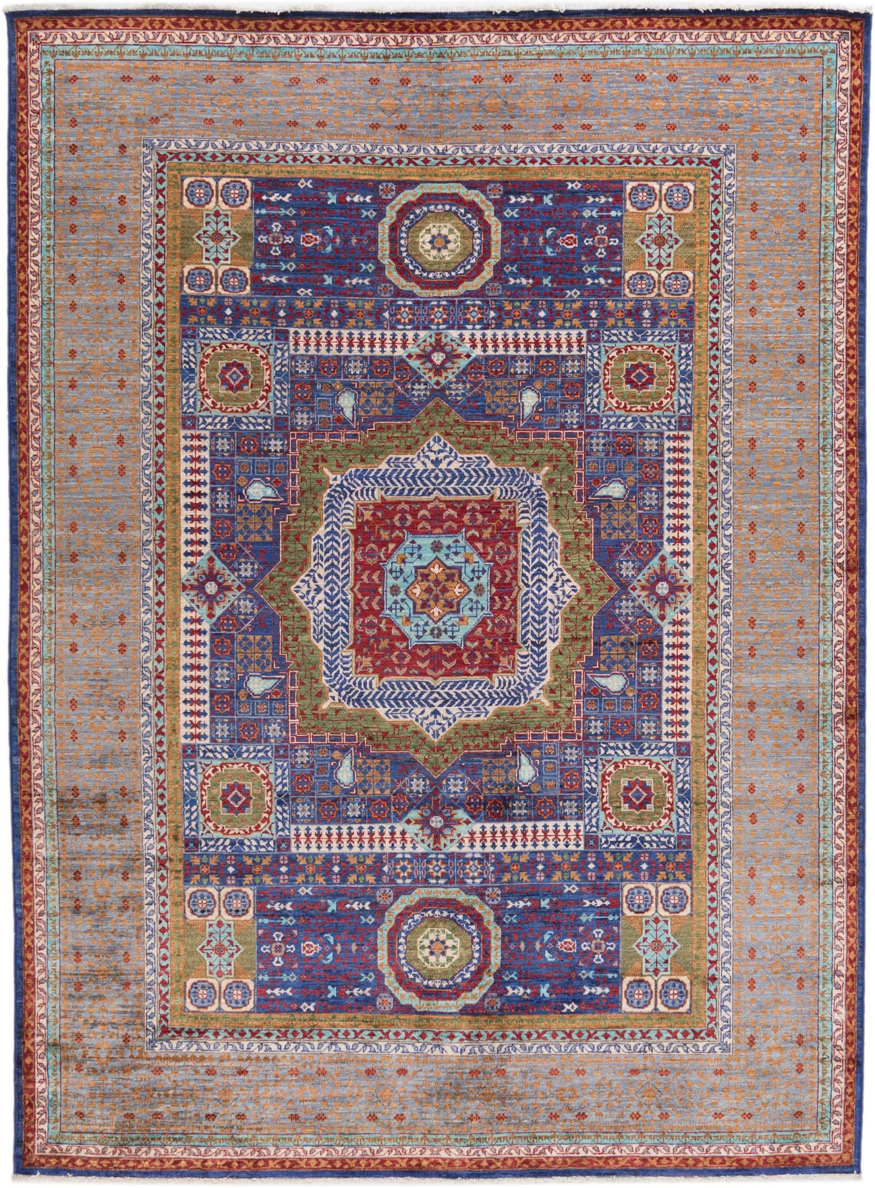 Nain Trading Orientteppich Mamluk 180x242 Handgeknüpfter Orientteppich, rechteckig, Höhe: 10 mm