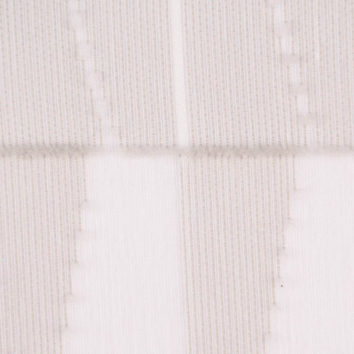 Meterware Rasch Textil Gardinenstoff Stores Scherli Rechtecke abstrakt ste300cm, stark perforiert, Kunstfaser, überbreit