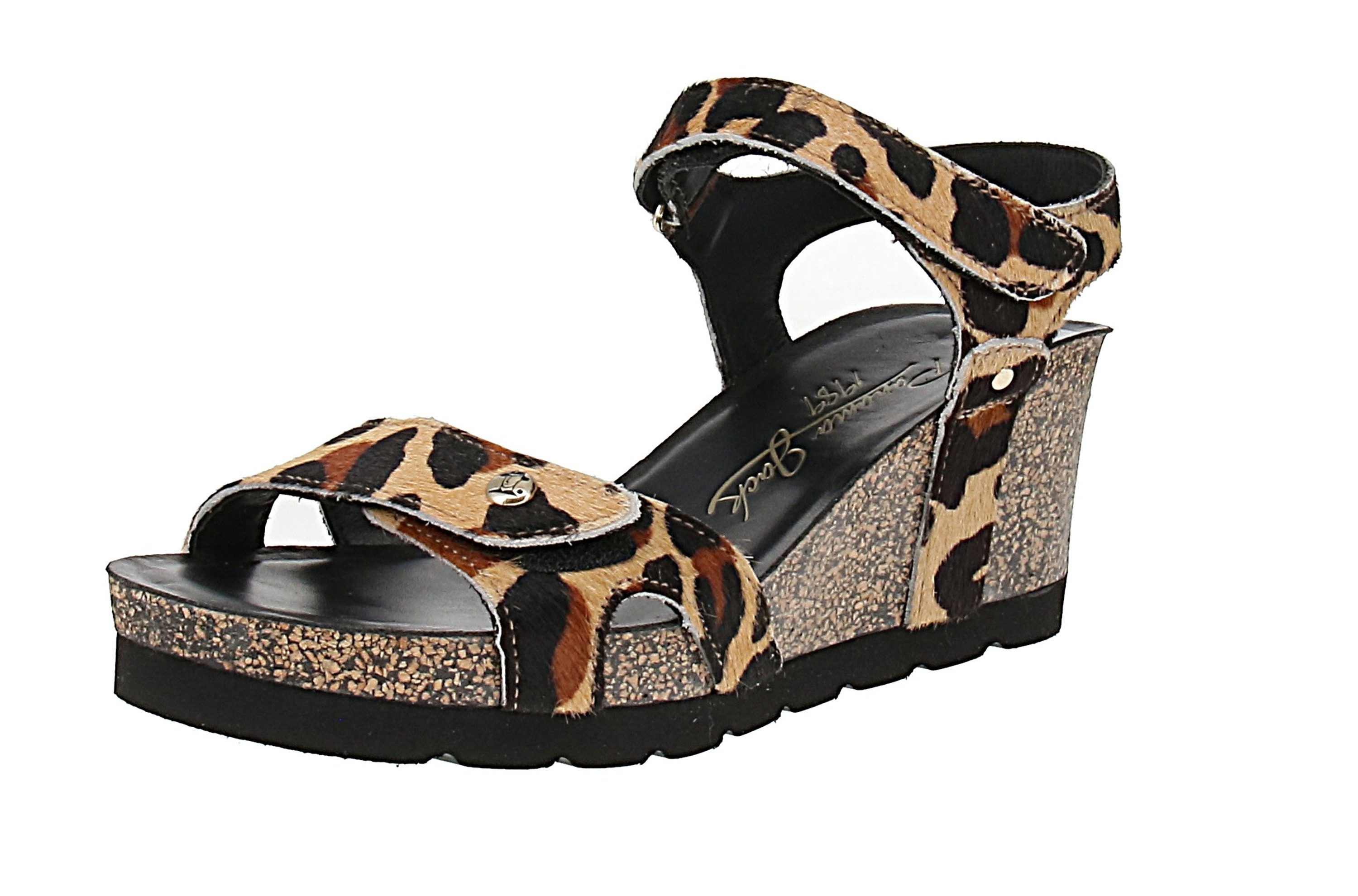 Panama Jack Panama Jack Julia Leopard B1 - Damen Sandale - Neutral Sandale