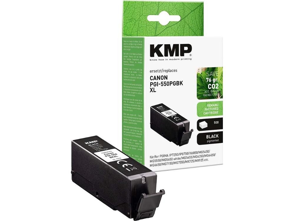 KMP KMP Tintenpatrone ersetzt Canon PGI-550 PGBK XL sc Tintenpatrone