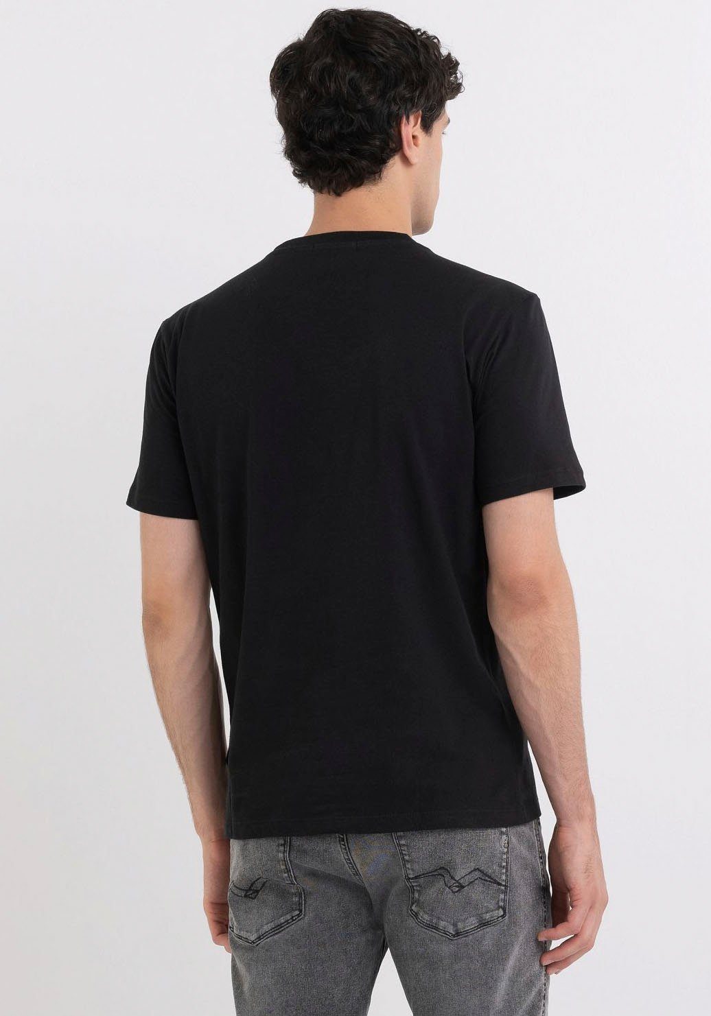 Replay Rundhalsshirt black