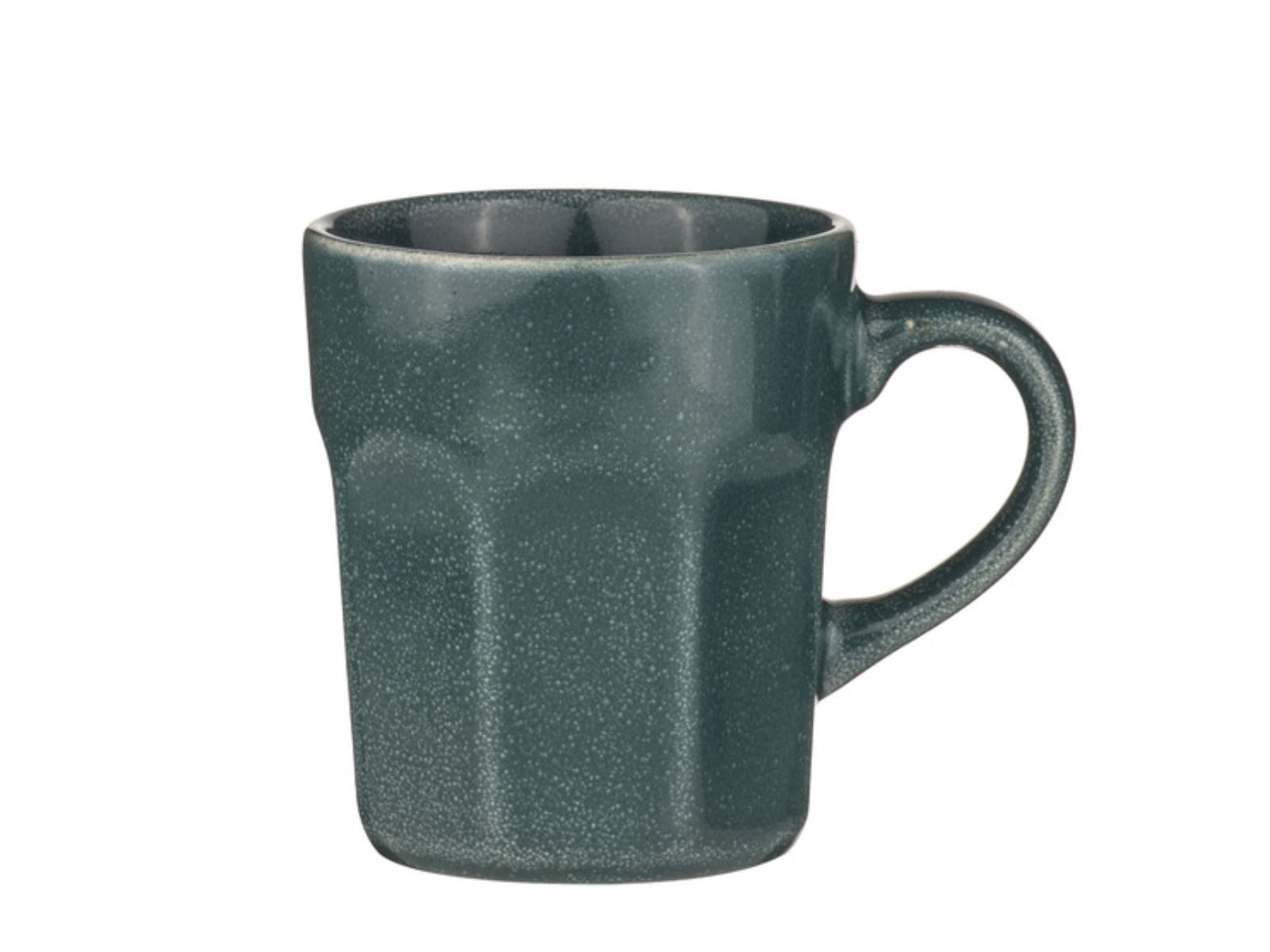 Ladelle Becher ELAN Henkelbecher blaugrün, Steinzeug, Elan Teal Mug 9x10.1cm