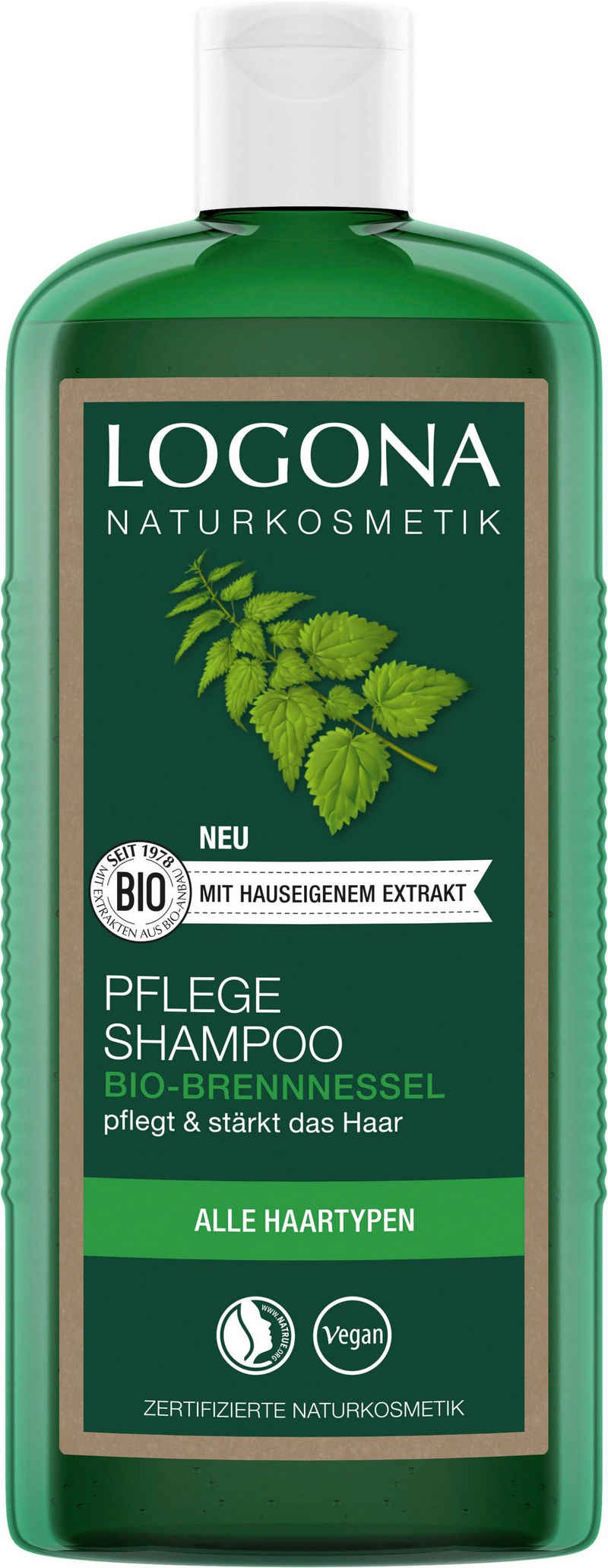 LOGONA Haarshampoo Logona Pflege Shampoo Bio-Brennnessel