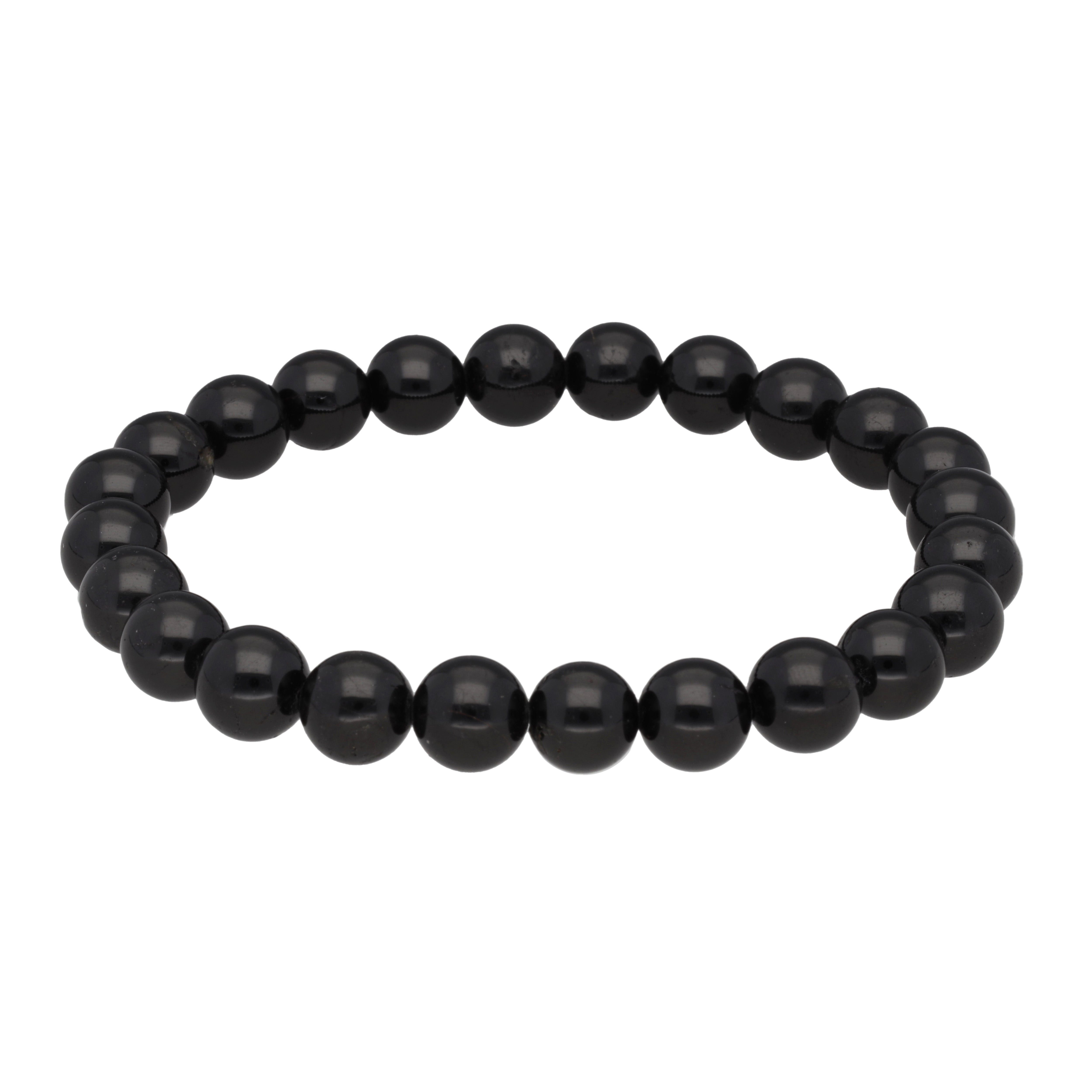 Lebensquelle Plus Armband Onyx Kugelarmband, 8 mm