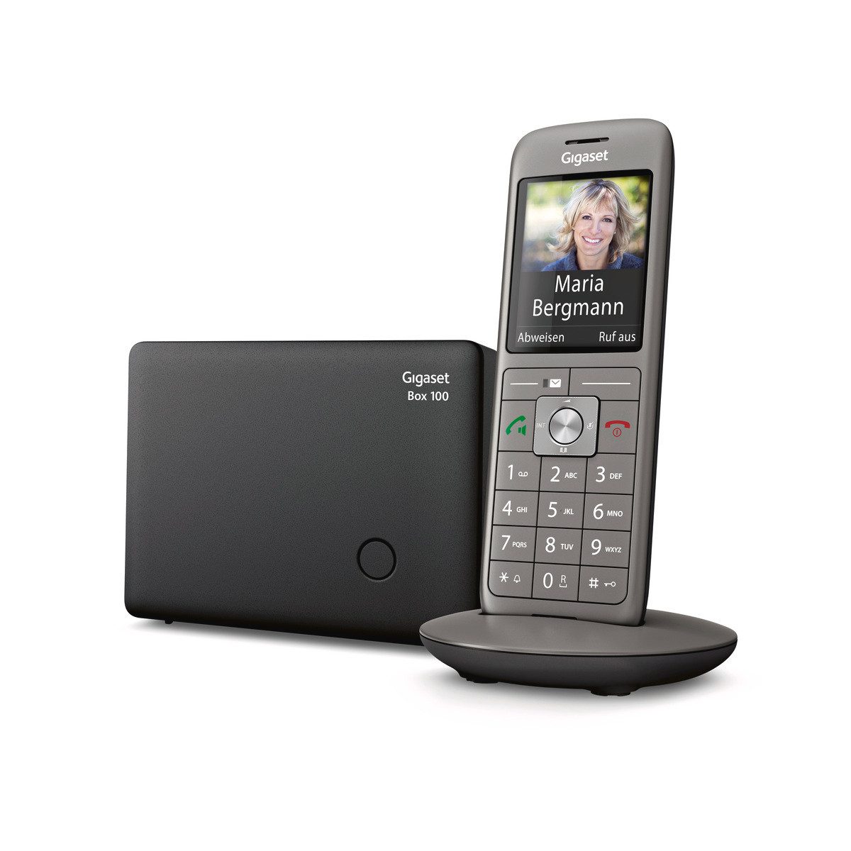 Gigaset CL660 Schnurloses DECT-Telefon (Mobilteile: 1, TFT Farbdisplay)