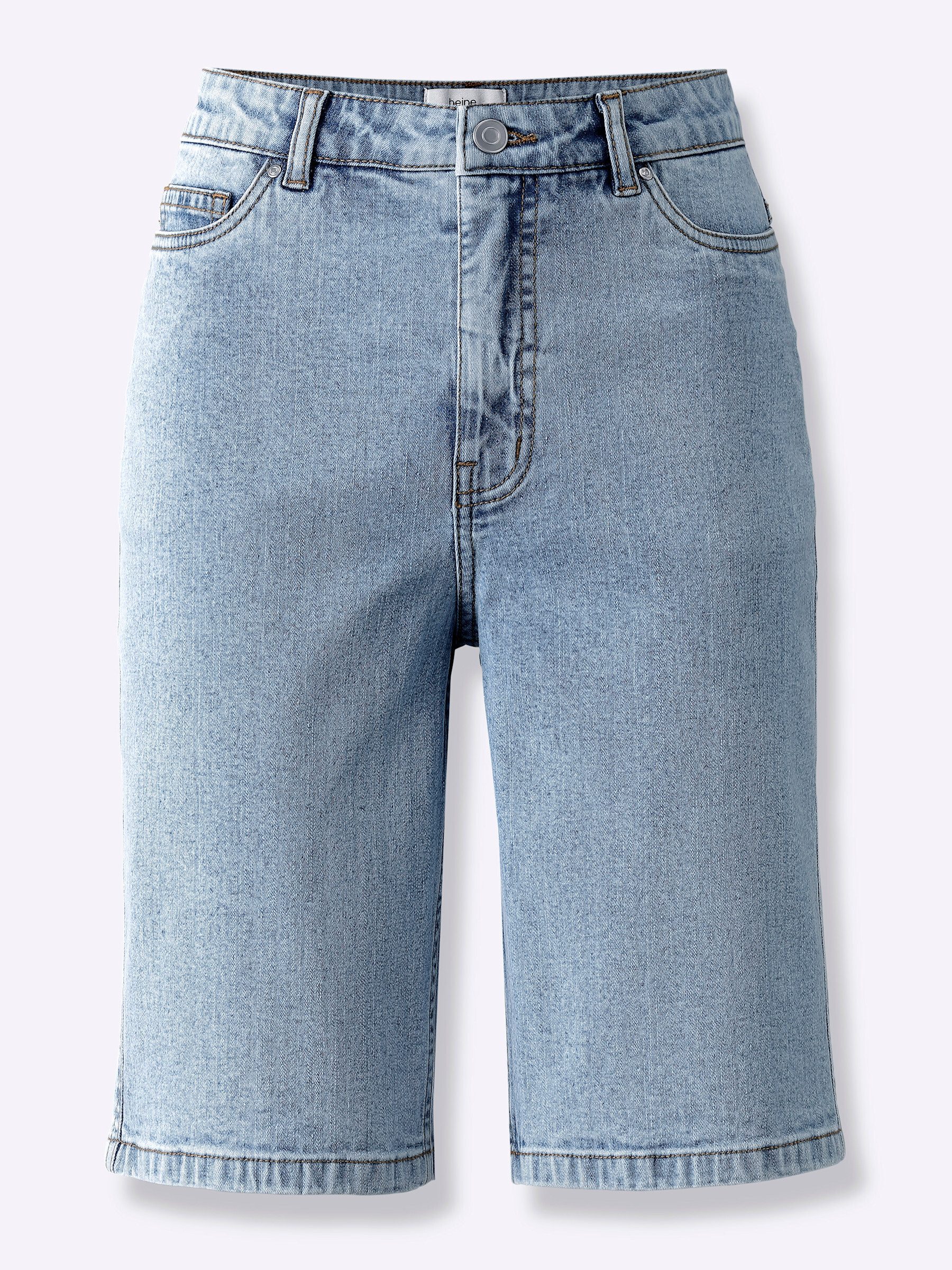 heine Jeansshorts Shorts erhöht
