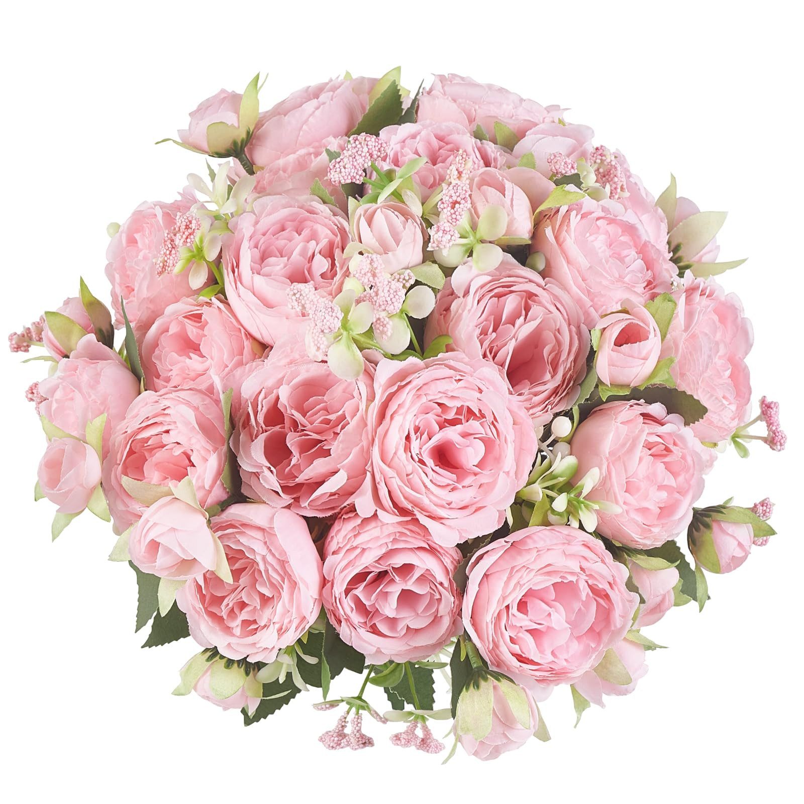 Kunstblumenstrauß 4 Bündel Pfingstrosen, künstliche Blumen, günstig online kaufen