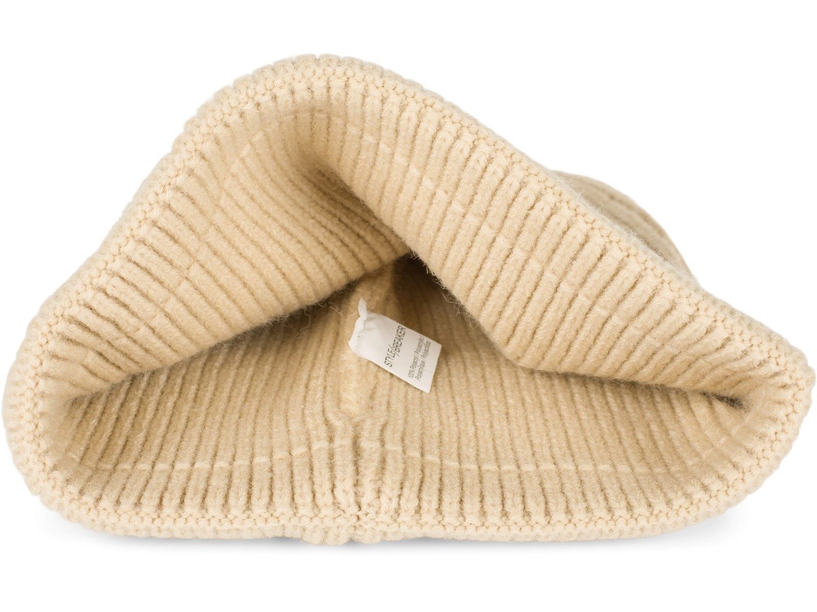 styleBREAKER Strickmütze Strickmütze mit Rippenmuster (1-St)
