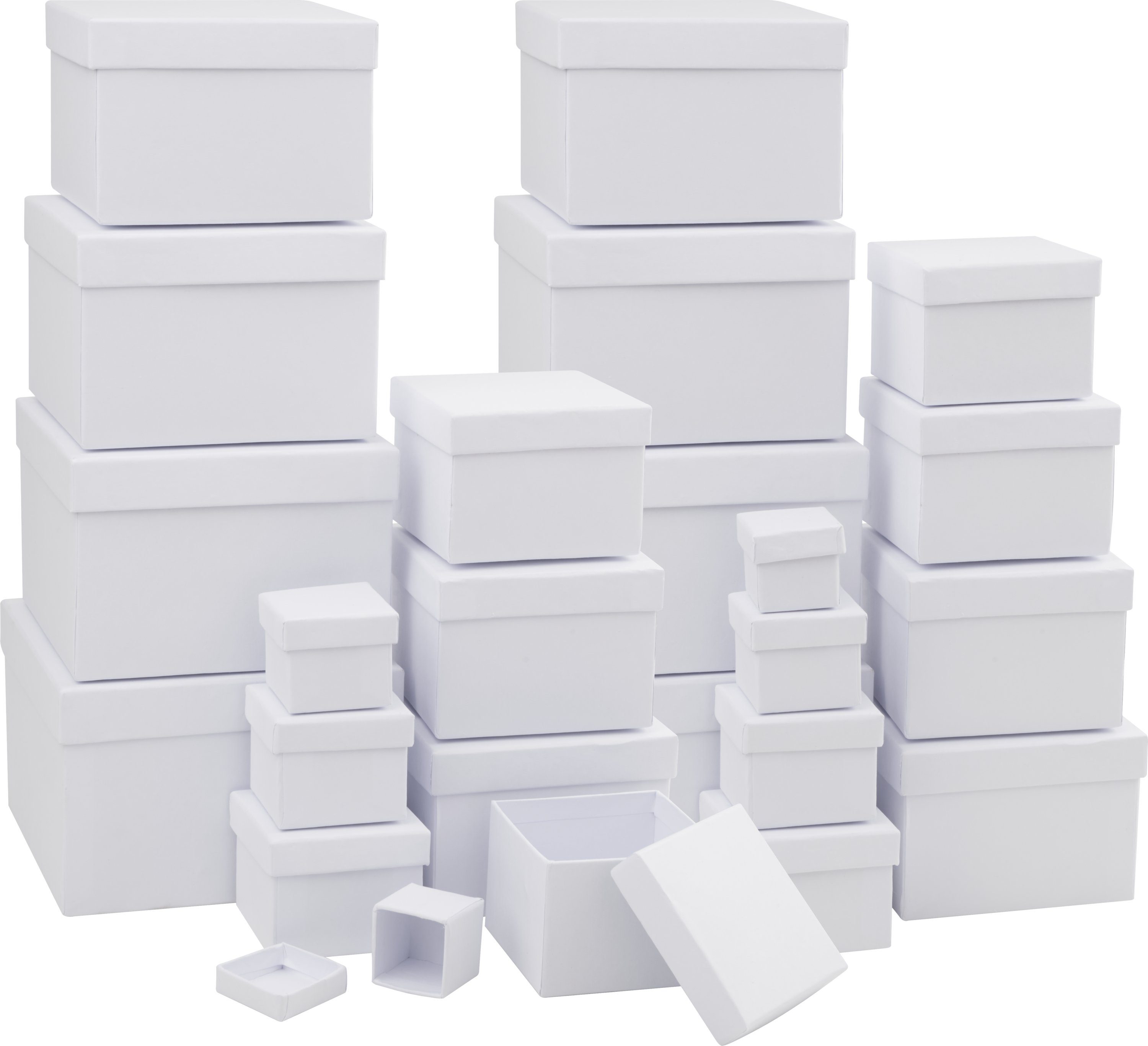 VBS XXL Aufbewahrungsdose, 24er-Pack, verschiedene Größen günstig online kaufen