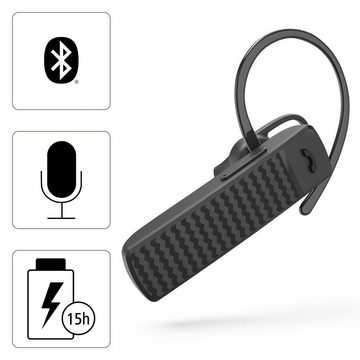 Hama Mono Bluetooth®-Headset "MyVoice1500", Multipoint, Sprachsteuerung Wireless-Headset