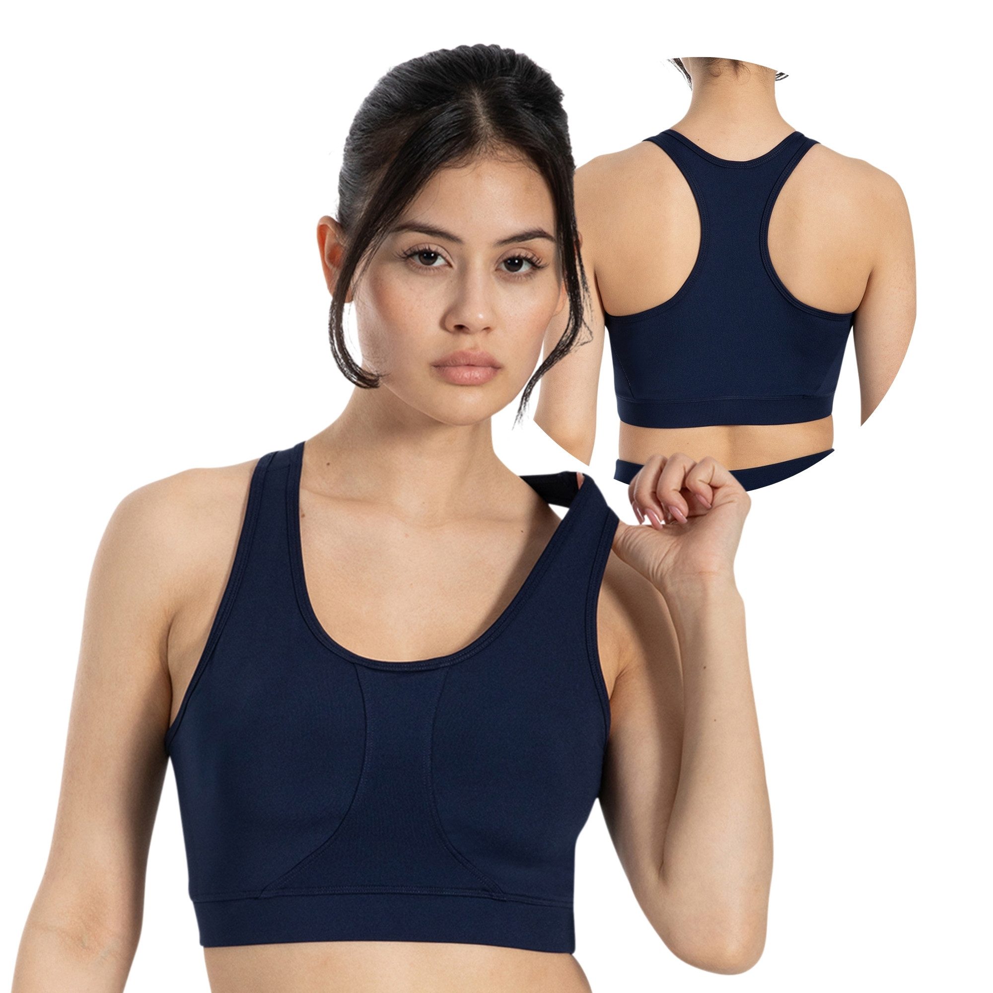 Smilodox Sport-BH Candace, Shaped Fit Bra Racerback, breites Unterbrustband günstig online kaufen