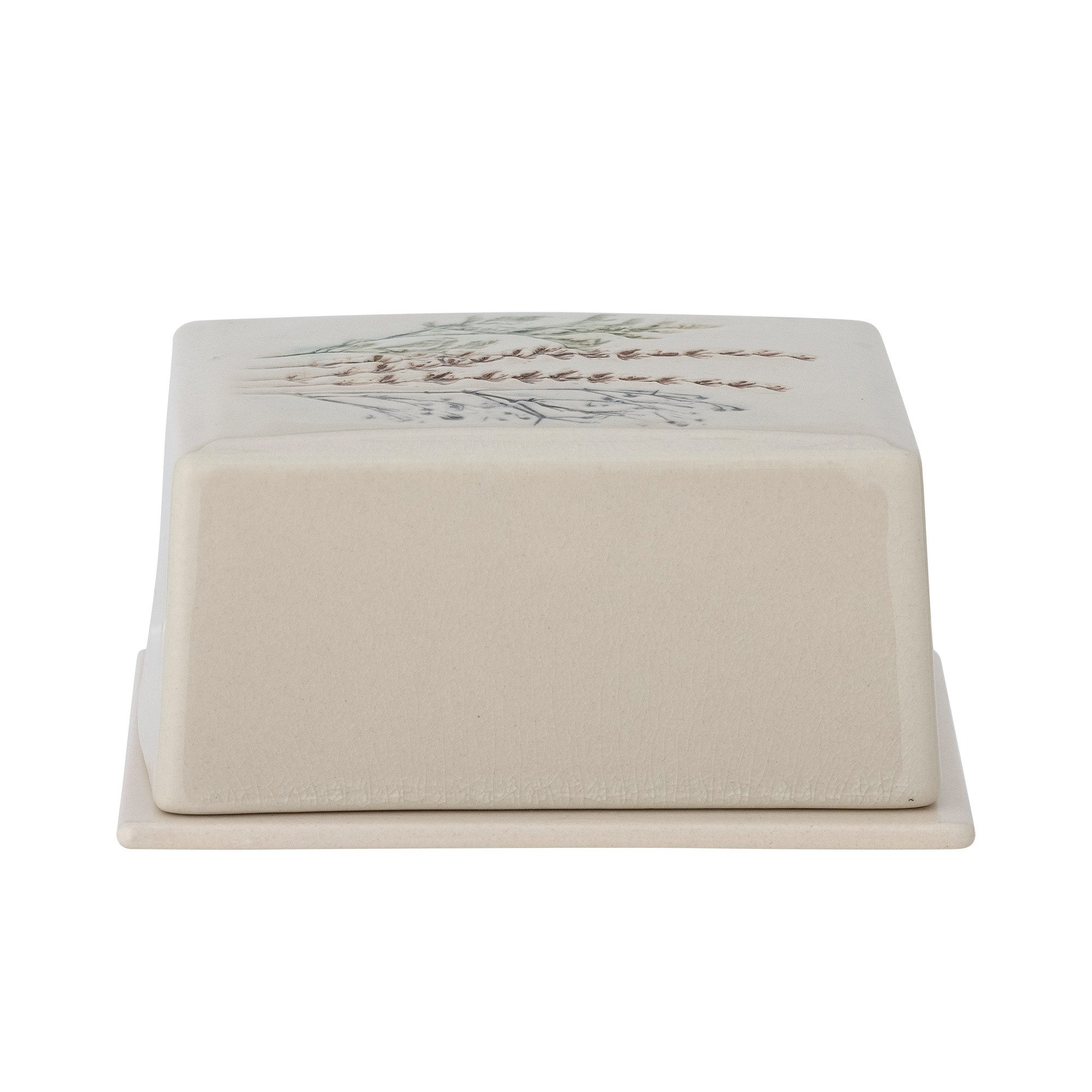 Bloomingville Butterdose Bloomingville Bea Butterdose, Natur, Steingut, Steingut