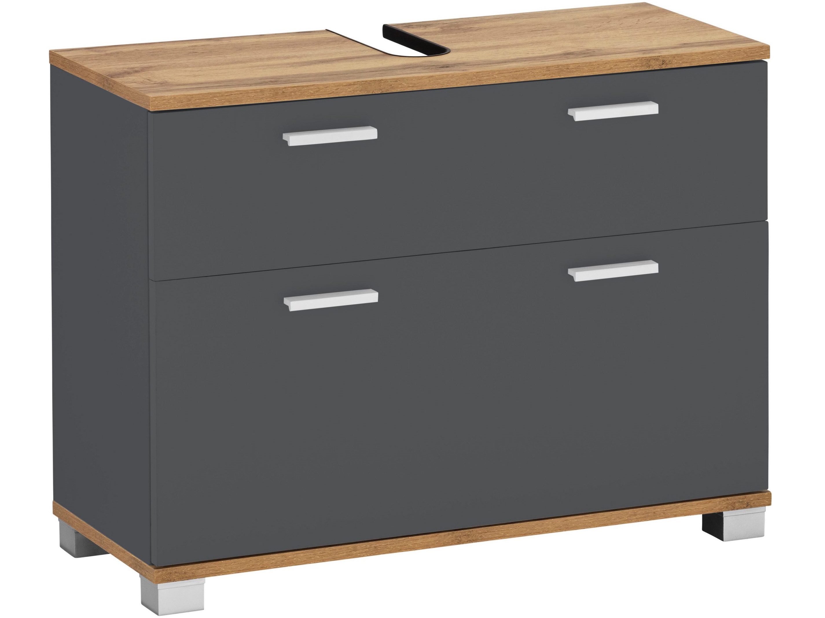 loft24 Waschbeckenunterschrank Badia Badezimmerschrank, Badmöbel, 1 günstig online kaufen
