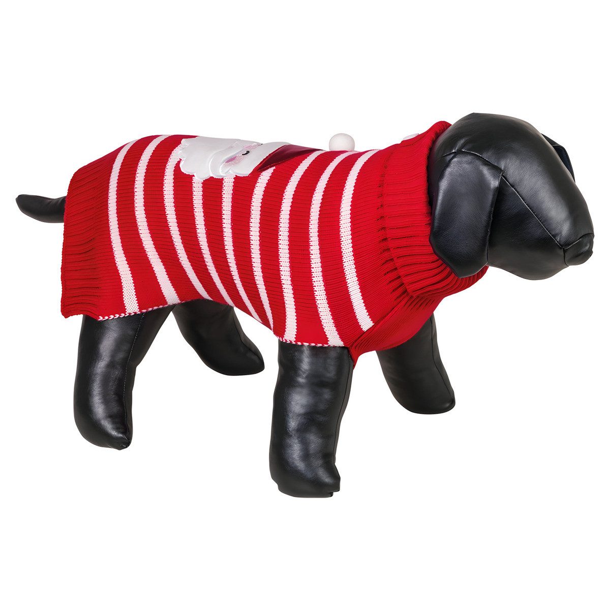 Nobby Hundepullover Hundepullover Santa rot/weiß