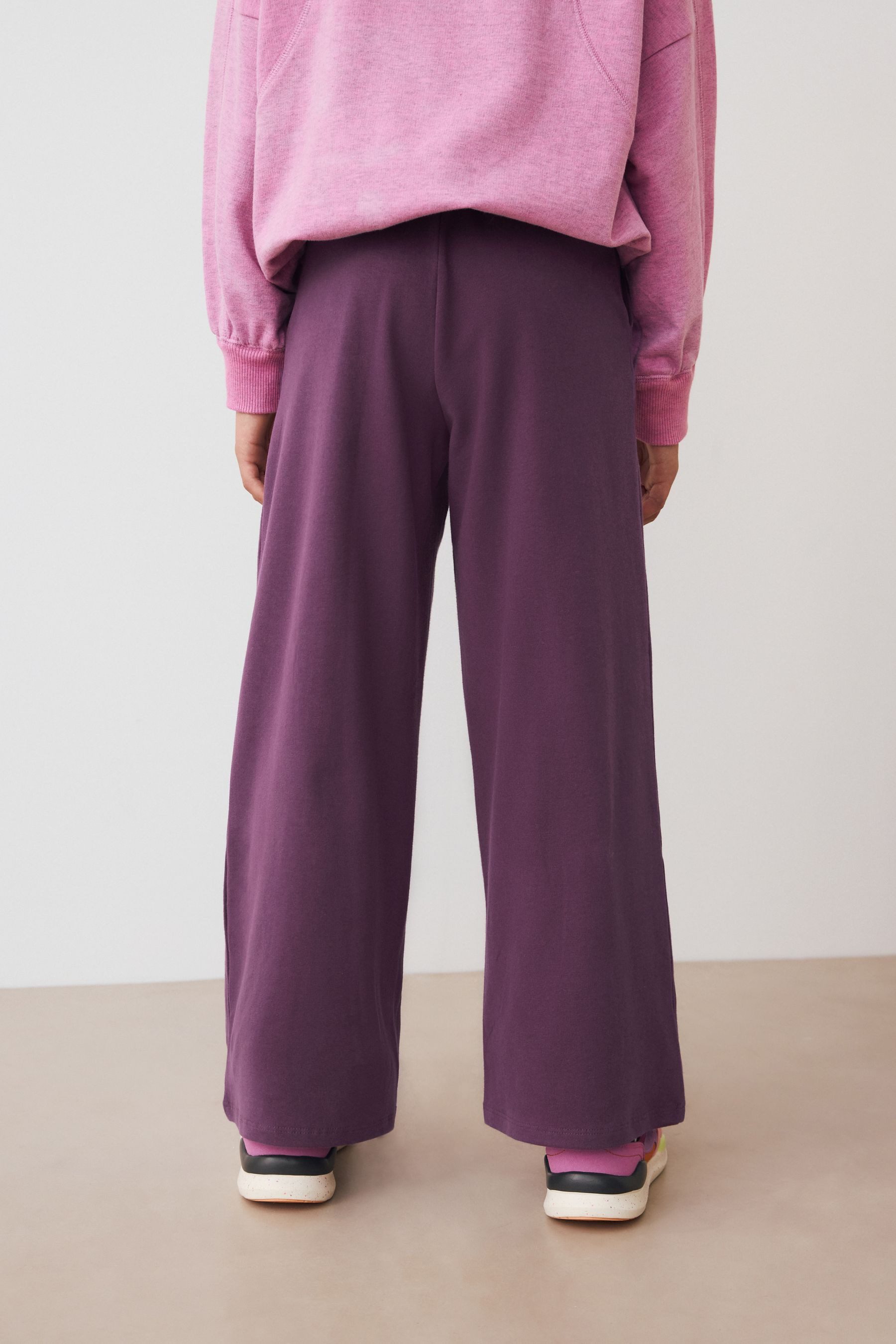 Next Leggings Jersey-Hose mit weitem Bein (1-tlg)
