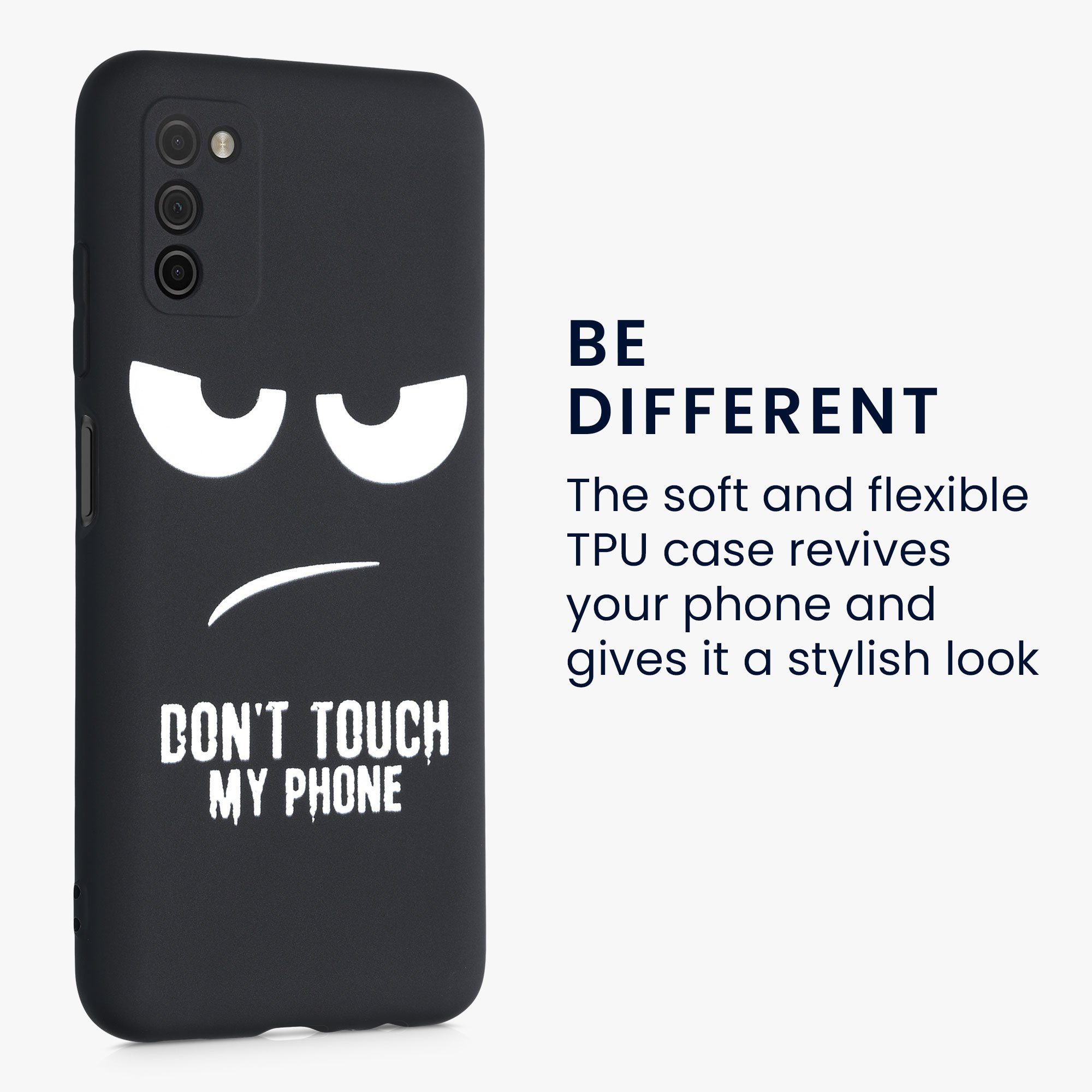 kwmobile Handyhülle kwmobile Hülle kompatibel mit Samsung Galaxy A03s - Handyhülle Silikon, Hülle kompatibel mit Samsung Galaxy A03s - Handyhülle Silikon Case