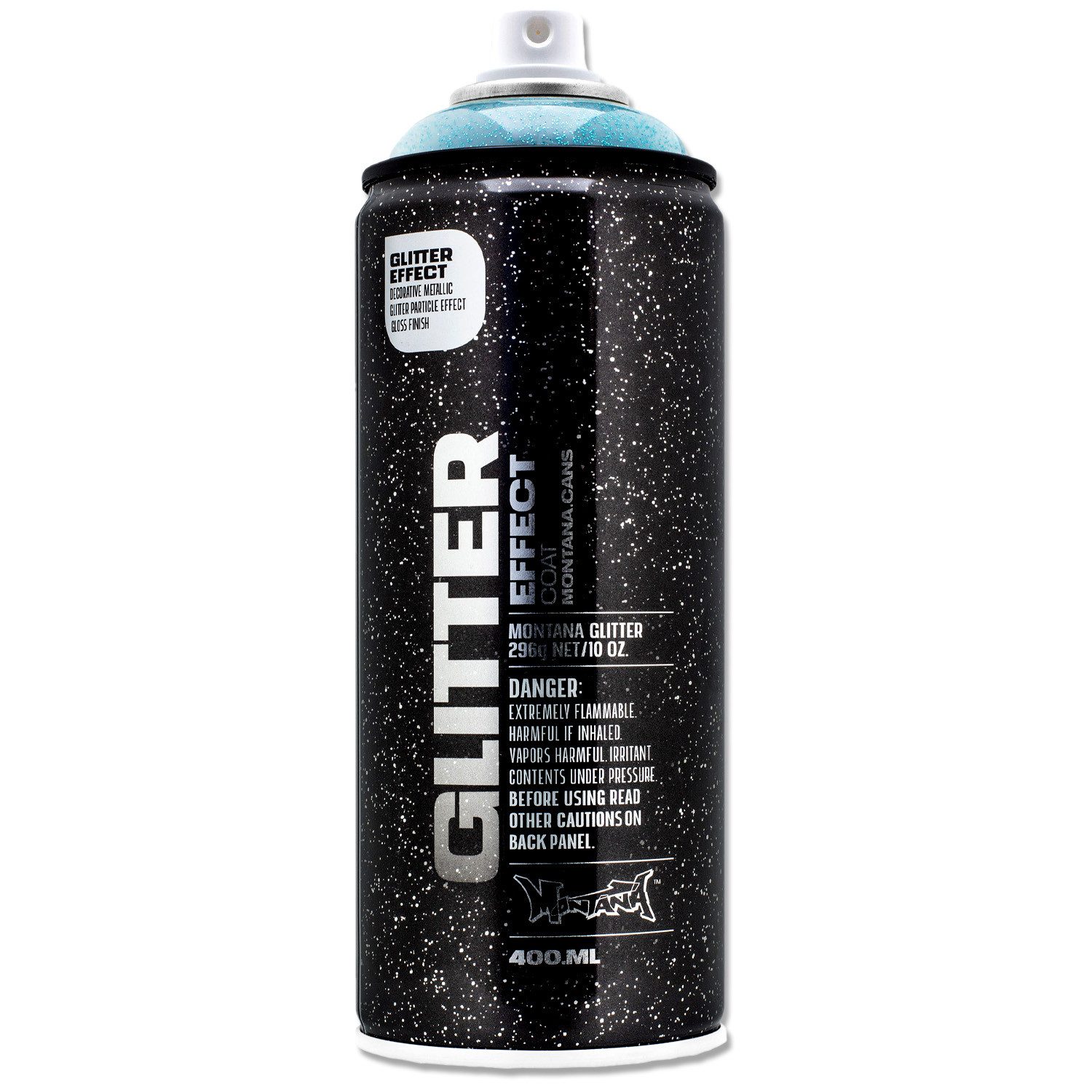 Montana Cans Sprühlack Montana GLITTER 400ml Glitzerspray für Deko, Basteln, DIY