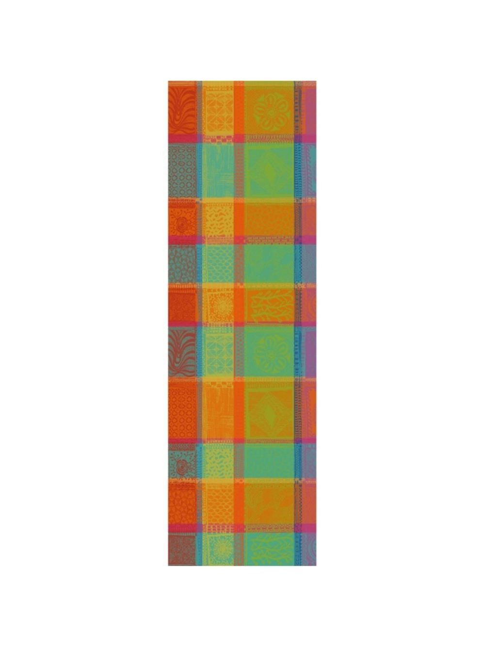Garnier Thiebaut Узкие скатерти Узкие скатерти Mille Wax Creole 55x180 cm, jacquard-gewebt