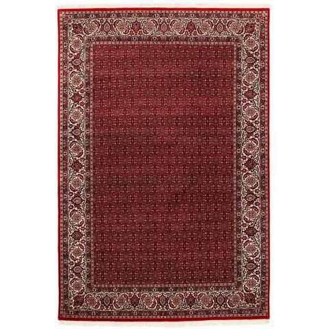 Orientteppich Sultan Herati, OCI DIE TEPPICHMARKE, rechteckig, Höhe: 15 mm, hochwertig handgeknüpft, mit Fransen, Wohnzimmer