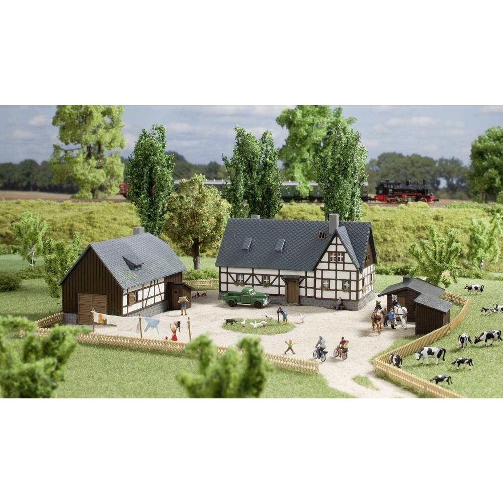 Modelleisenbahn-Gebäude N Gehöft
