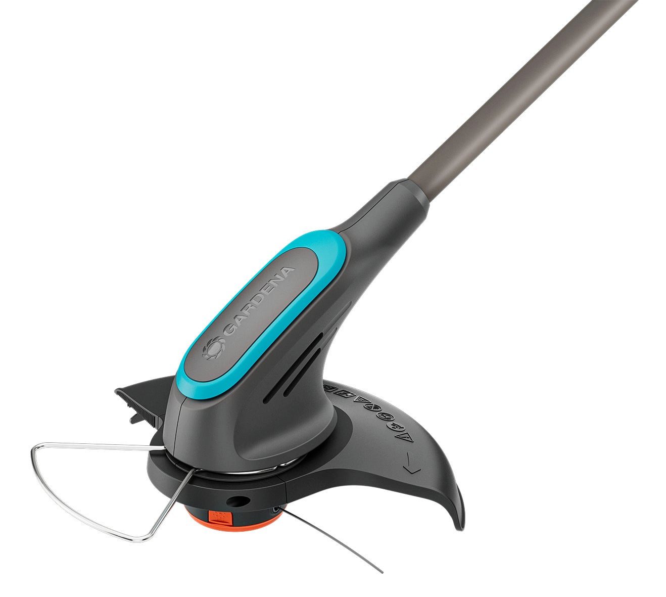 GARDENA Akku-Rasentrimmer PowerTrim 30/18V P4A Ready-To-Use Set, 30 cm Arbeitsbreite Messer, inkl. Akku und Ladegerät