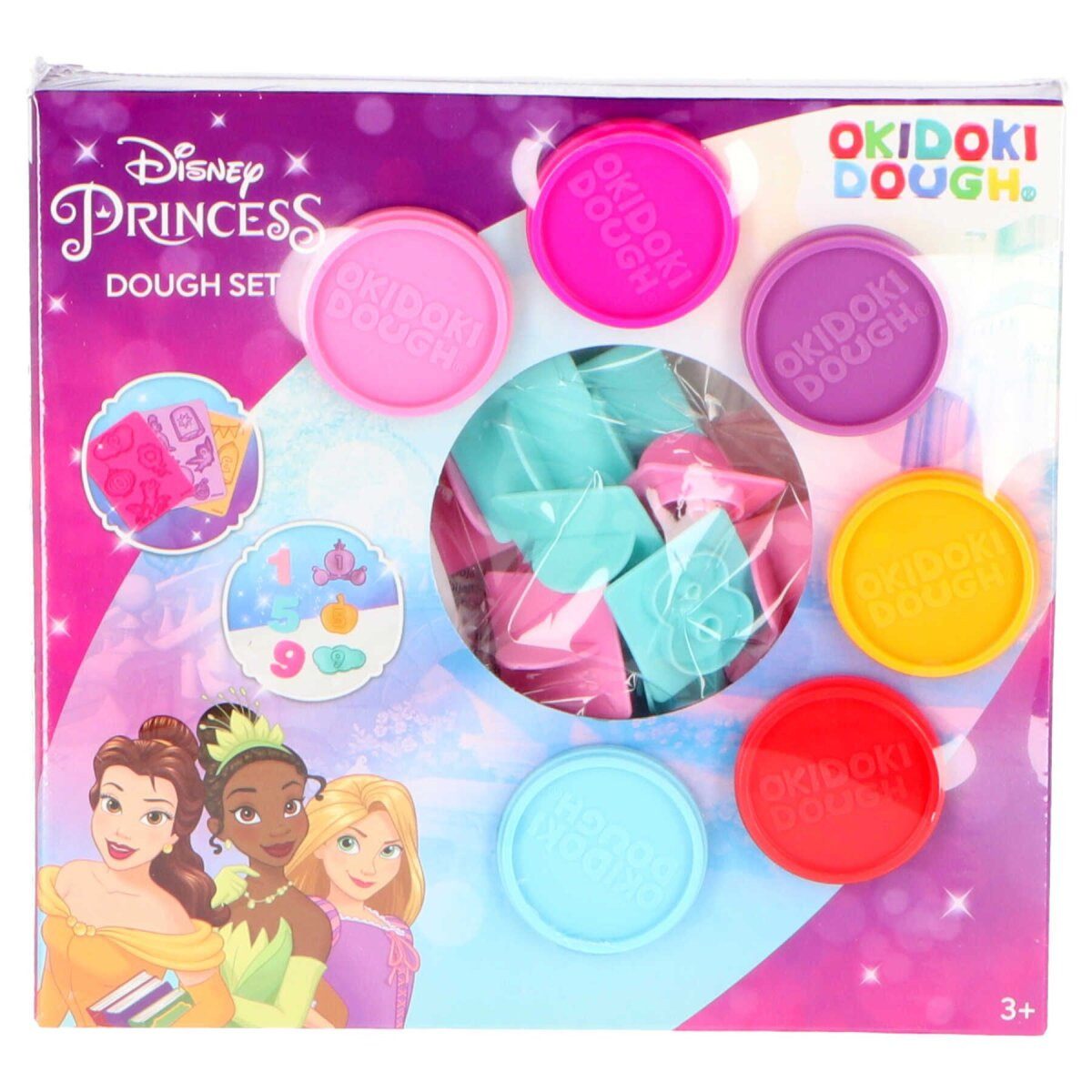 Kreativset Disney Prinzessinnen Modelliermasse-Set Knetset