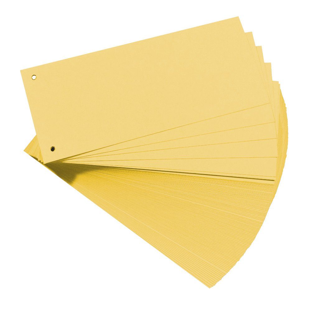 Herlitz Скрепки бумаги 100 Herlitz Разделительные полосы / 180g / Farbe: gelb