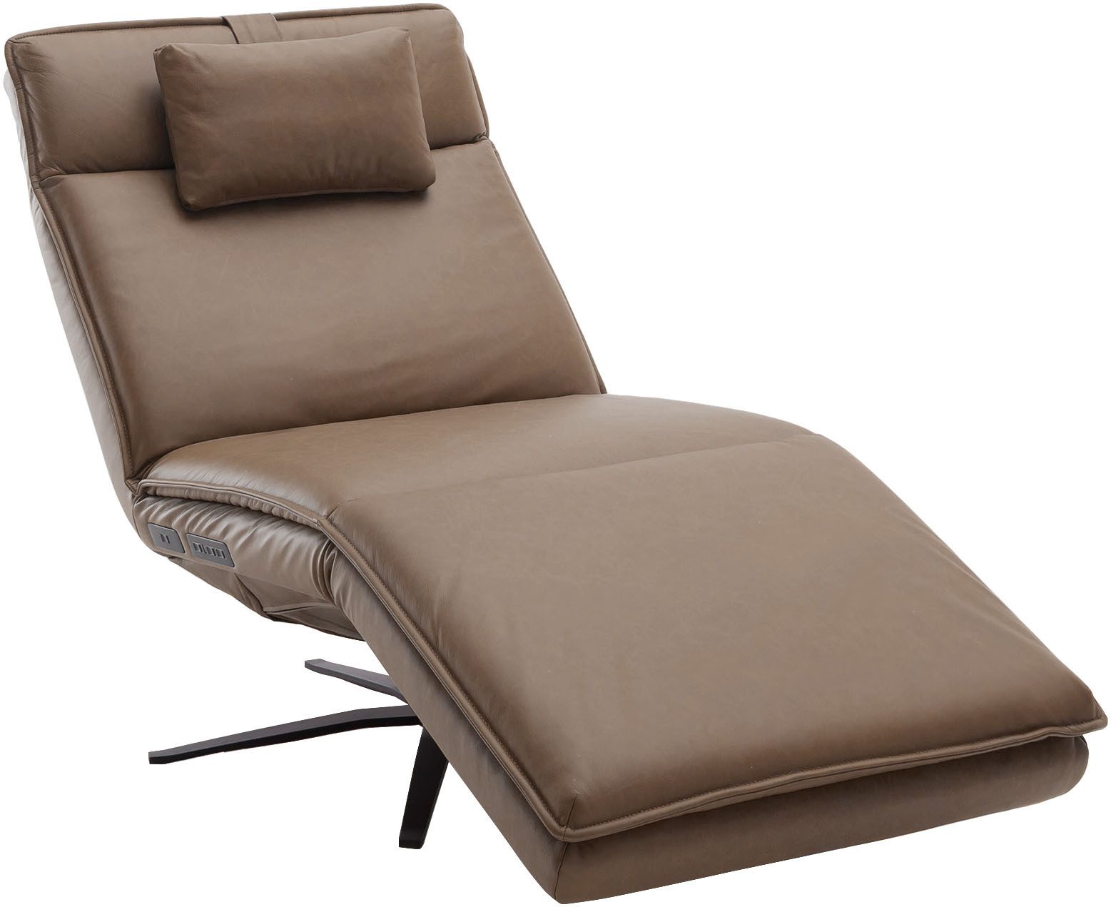 SCHÖNER WOHNEN-Kollektion Relaxsessel Belize, Ergonomischer Liege-Luxus zum Entspannen, Herz-Waage-Position, motorische Verstellung & USB-Anschluss