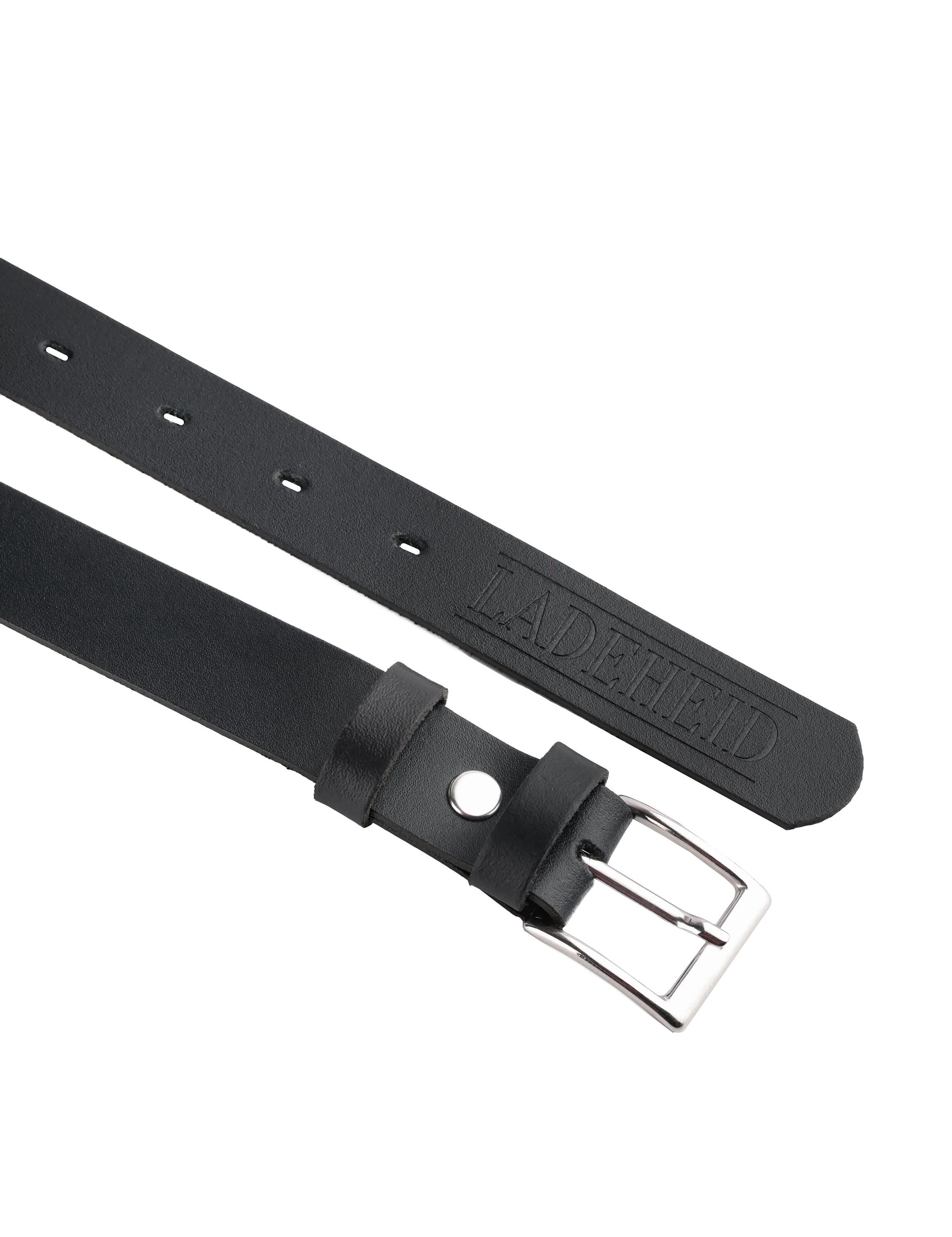 Ladeheid Ledergürtel Kinder Gürtel Ledergürtel 2,5 cm Breit K1D5 (1-St)